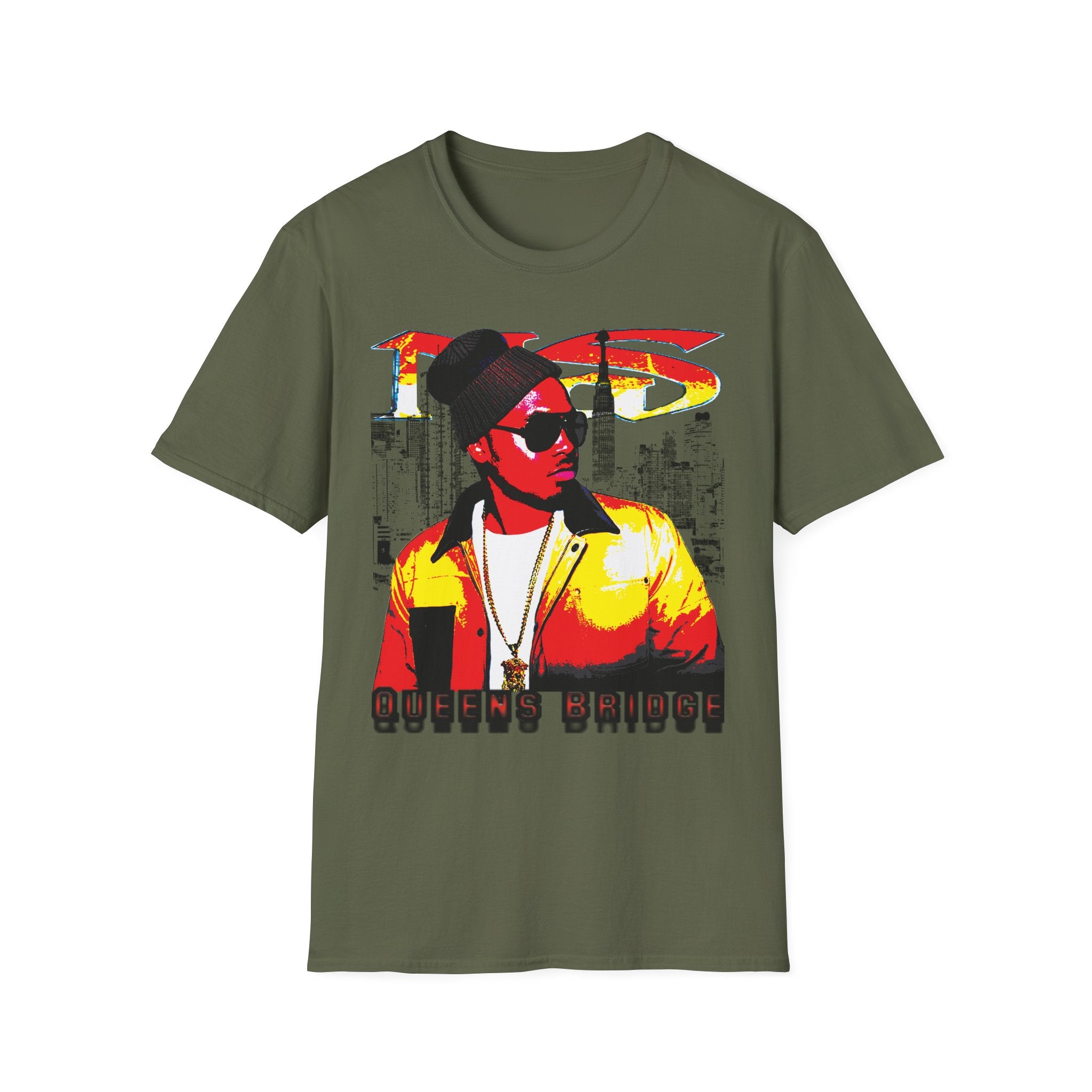 Nas Inspired Queens Bridge T-Shirt – Hip Hop Legend Graphic Tee | NYC Streetwear Shirt | Smack God Apparel