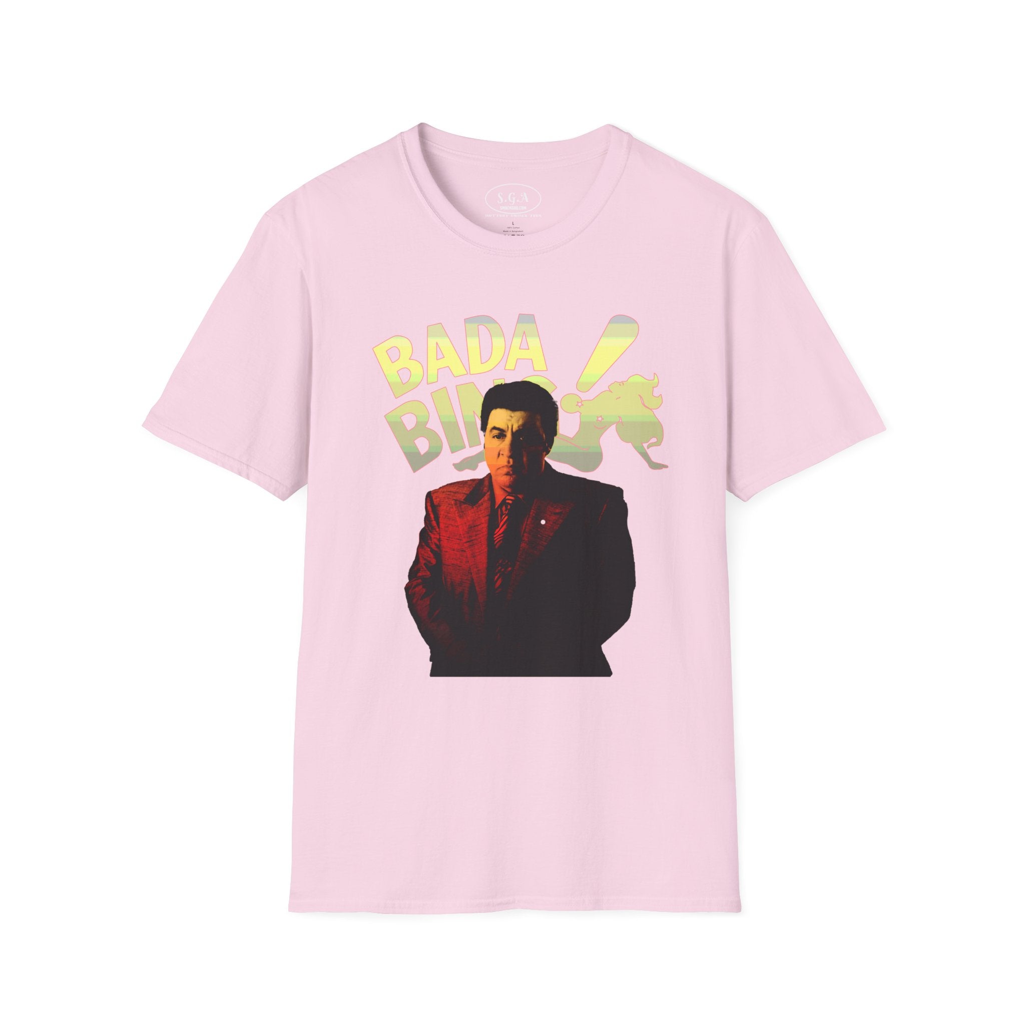 “Bada Bing Silvio Dante” Graphic T-Shirt – Sopranos Inspired Mafia Tee | Classic Mob Boss Streetwear Shirt | TV Icon Graphic Tee
