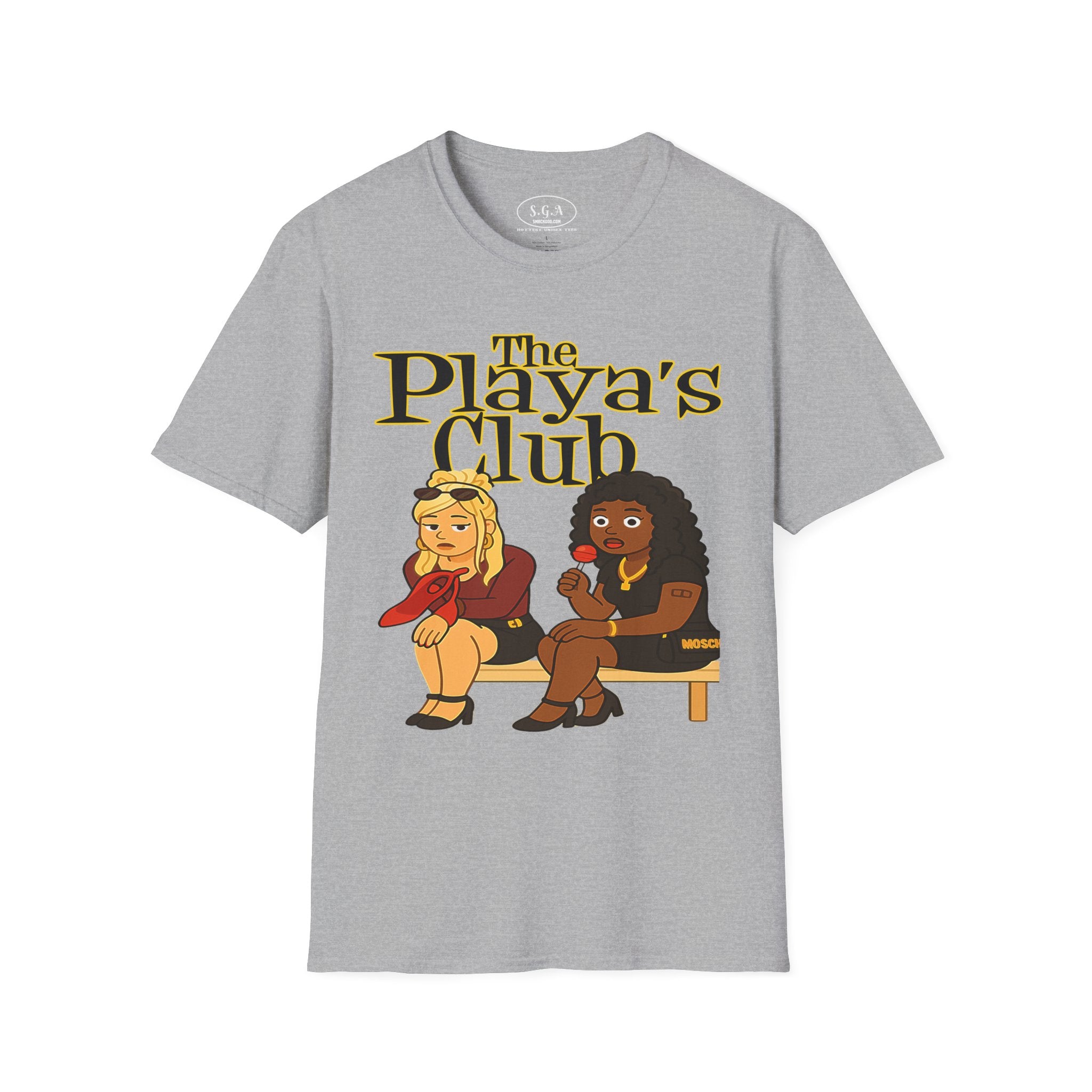 The Playa’s Club Ronnie & Trixie Inspired T-Shirt – Classic Urban Movie Graphic Tee | Funny Streetwear Shirt | Smack God Apparel