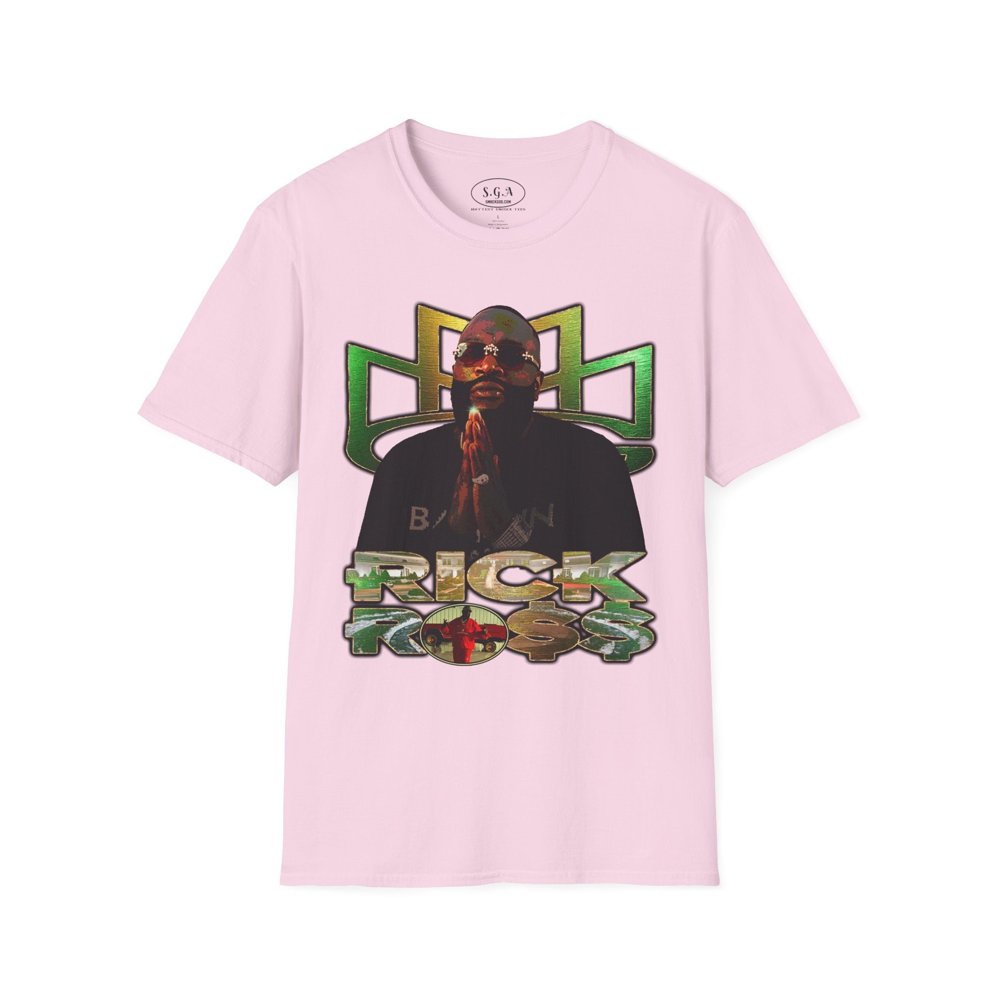 Rick Ross Inspired T-Shirt – Luxury Boss Lifestyle Graphic Tee | Hustle & Wealth Streetwear Shirt | Smack God Apparel