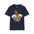 Slick Rick “The Ruler” Inspired King Drip T-Shirt – Hip Hop Legend Graphic Tee | Gold Chain Streetwear Shirt | Smack God Apparel