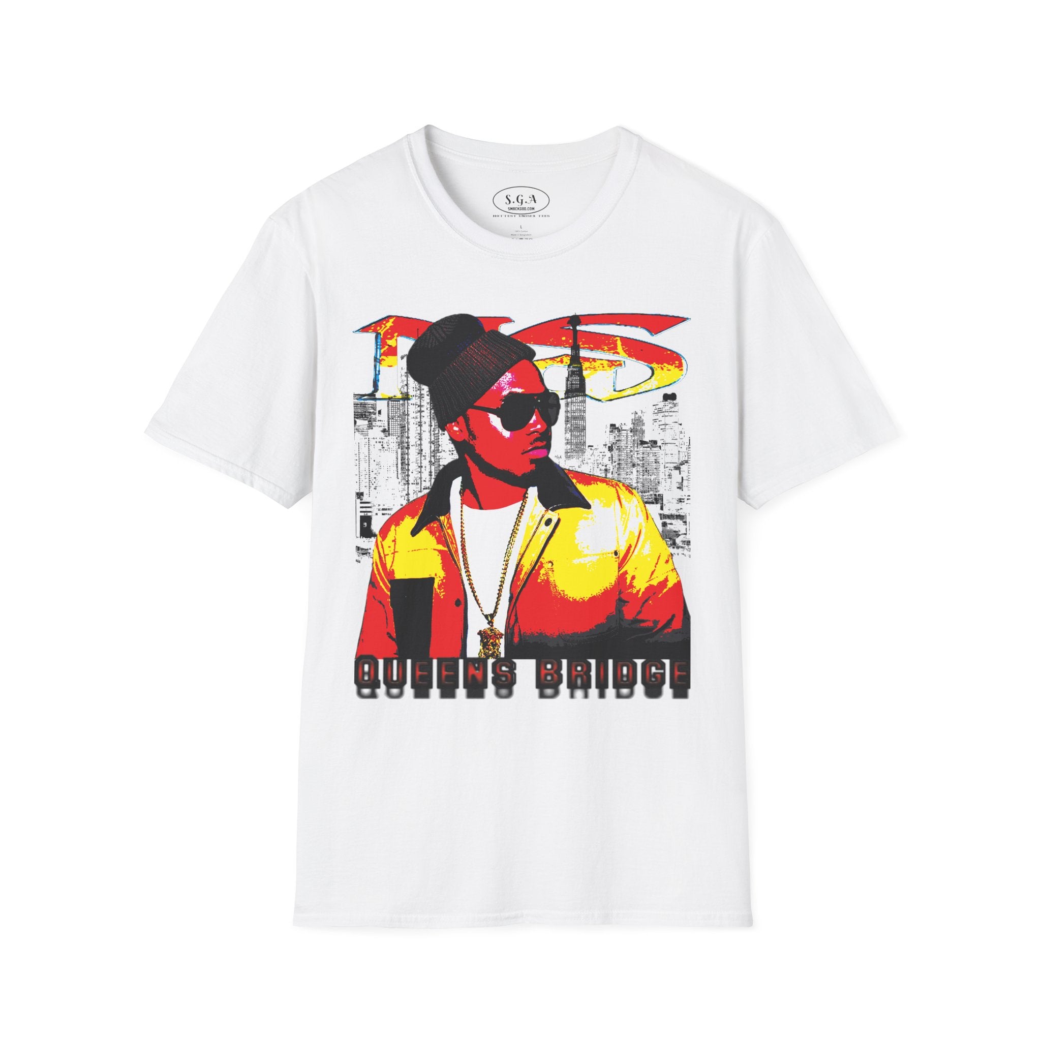 Nas Inspired Queens Bridge T-Shirt – Hip Hop Legend Graphic Tee | NYC Streetwear Shirt | Smack God Apparel