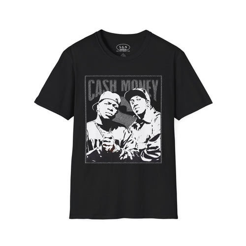 Cash Money Style T-Shirt – Hip Hop Streetwear Graphic Tee | Vintage Rap Inspired Shirt | Smack God Apparel