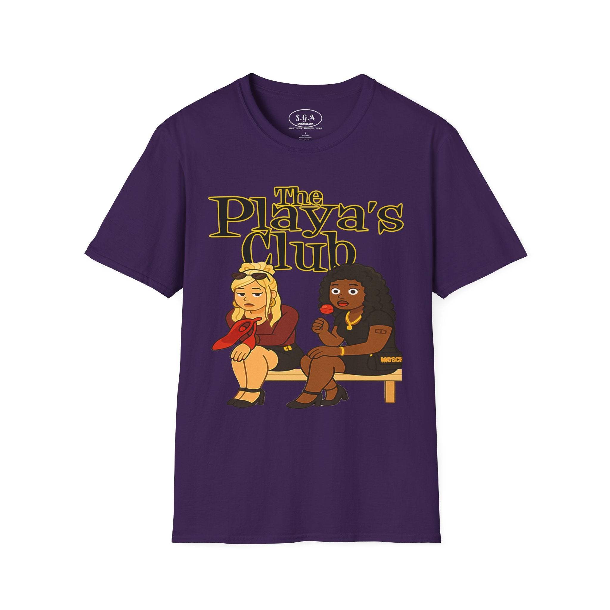 The Playa’s Club Ronnie & Trixie Inspired T-Shirt – Classic Urban Movie Graphic Tee | Funny Streetwear Shirt | Smack God Apparel