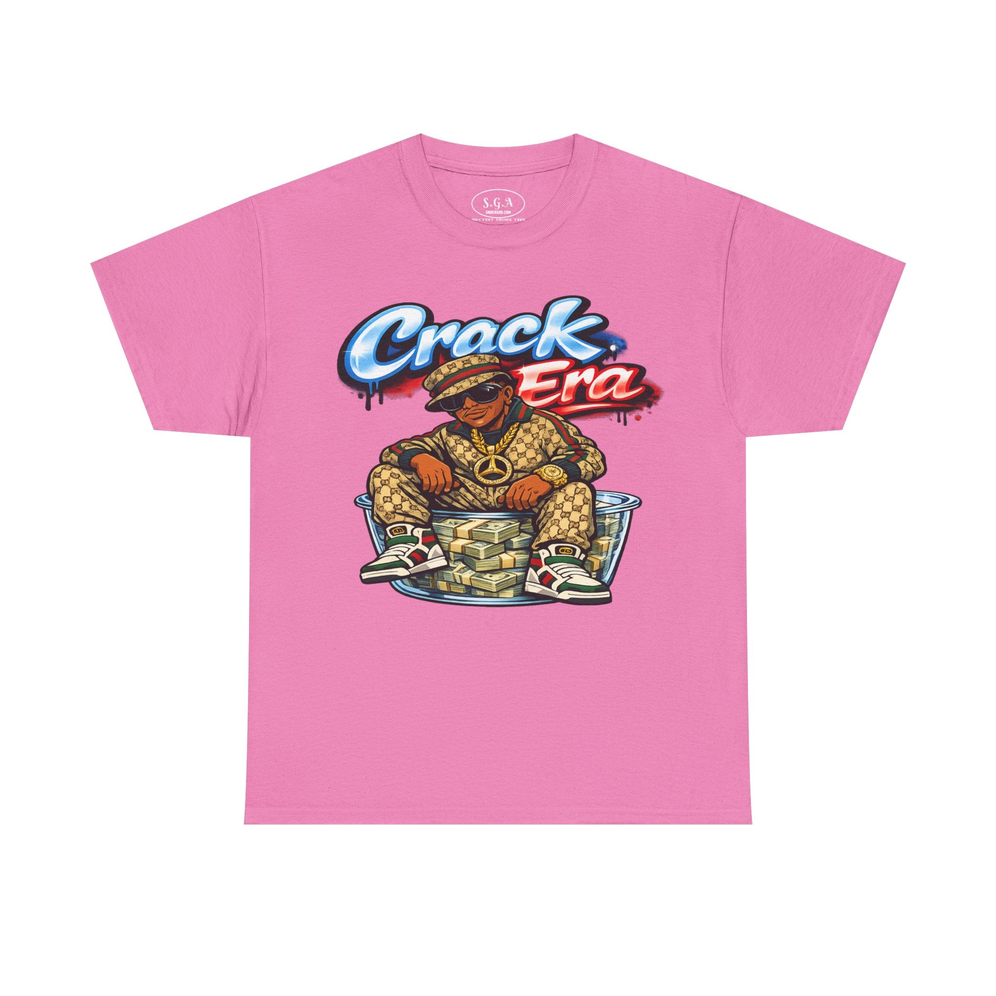 Crack Era Streetwear Shirt – Smack God Apparel | Retro Urban Graphic T-Shirt | Vintage Hip Hop Culture Tee