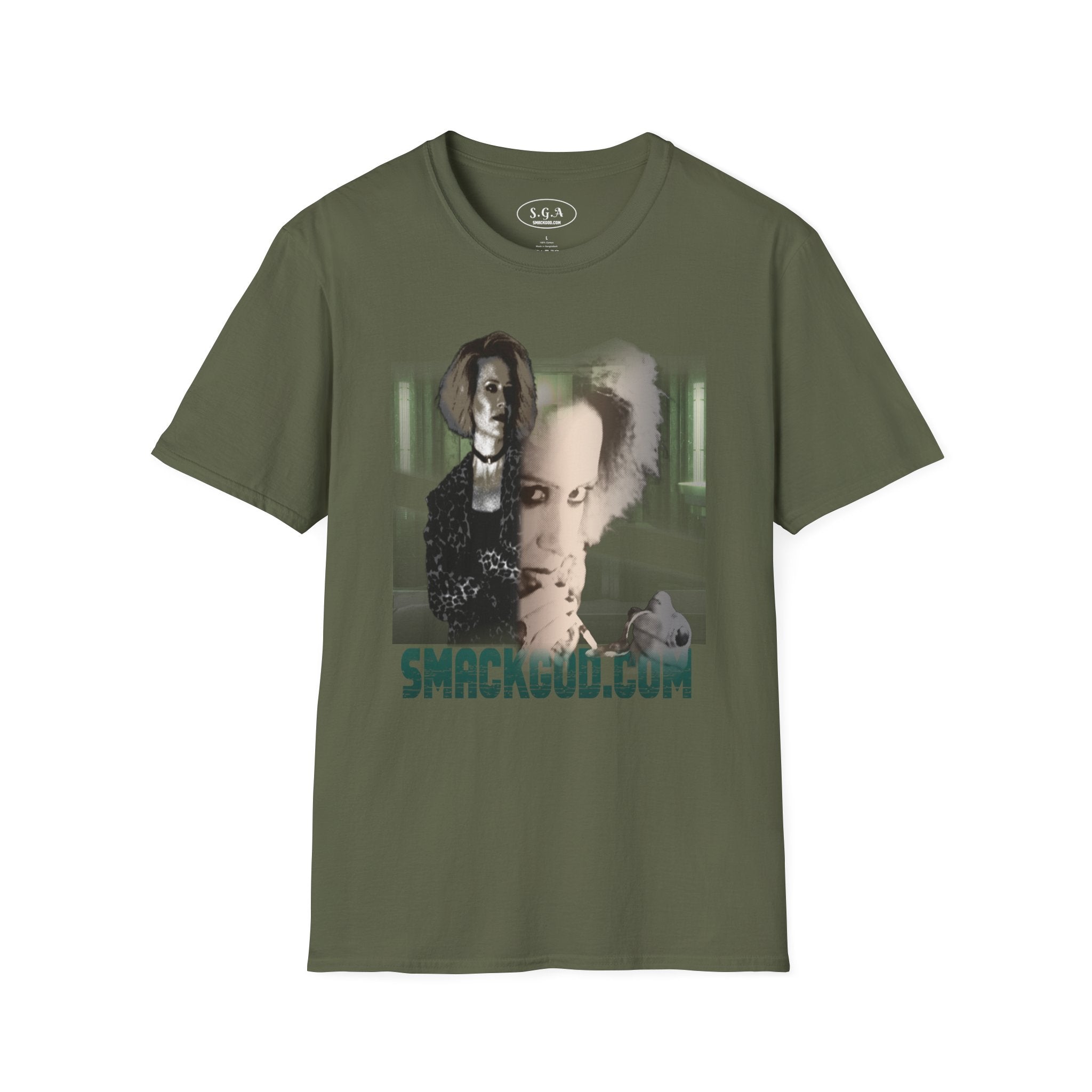“Hotel Addiction Sally” Graphic T-Shirt – American Horror Story Inspired Tee | Dark Gothic Streetwear Shirt | Horror Icon Graphic Tee |Smack God Apparel