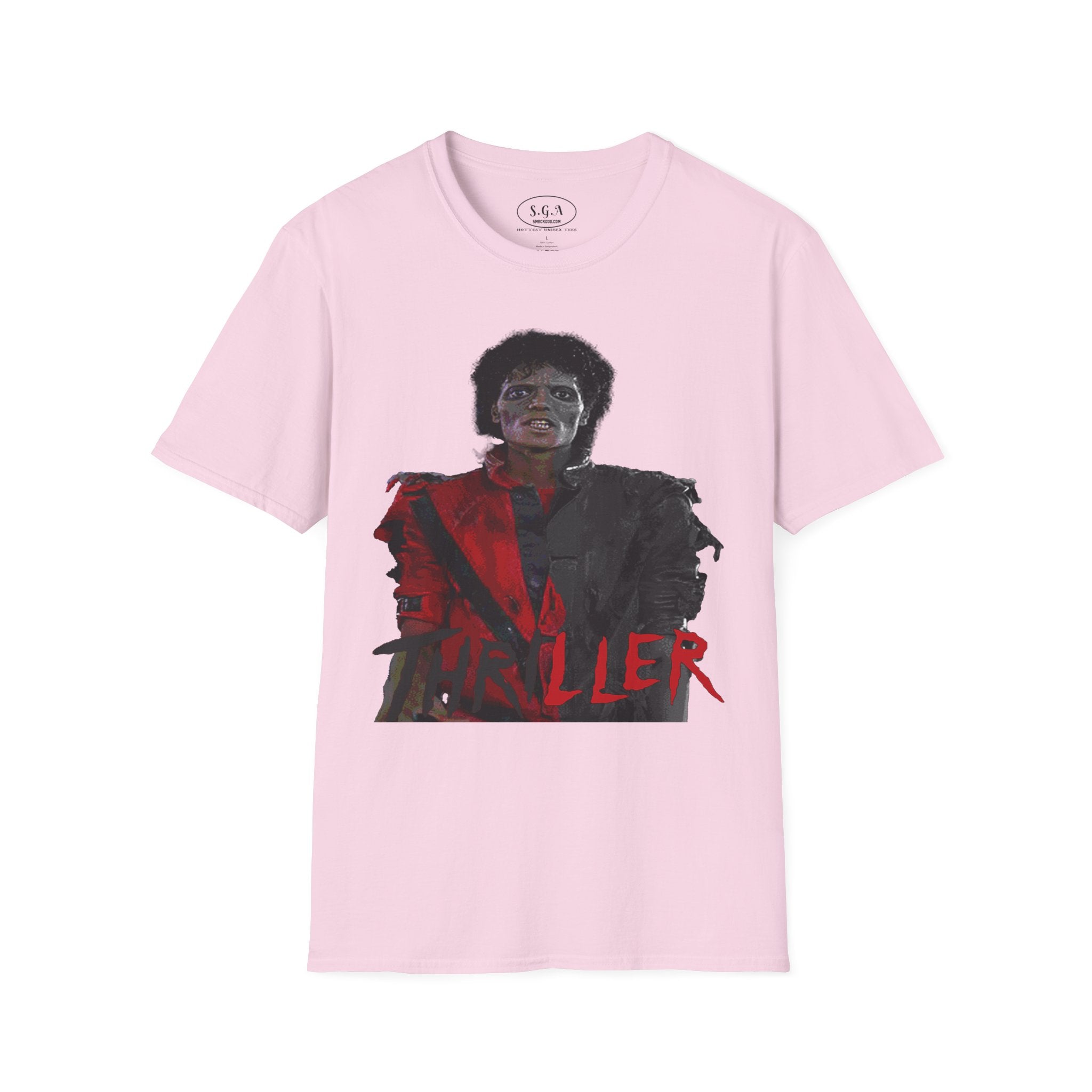 Thriller Inspired Graphic T-Shirt – Retro Horror Pop Culture Tee | 80s Music Streetwear Shirt | Smack God Apparel