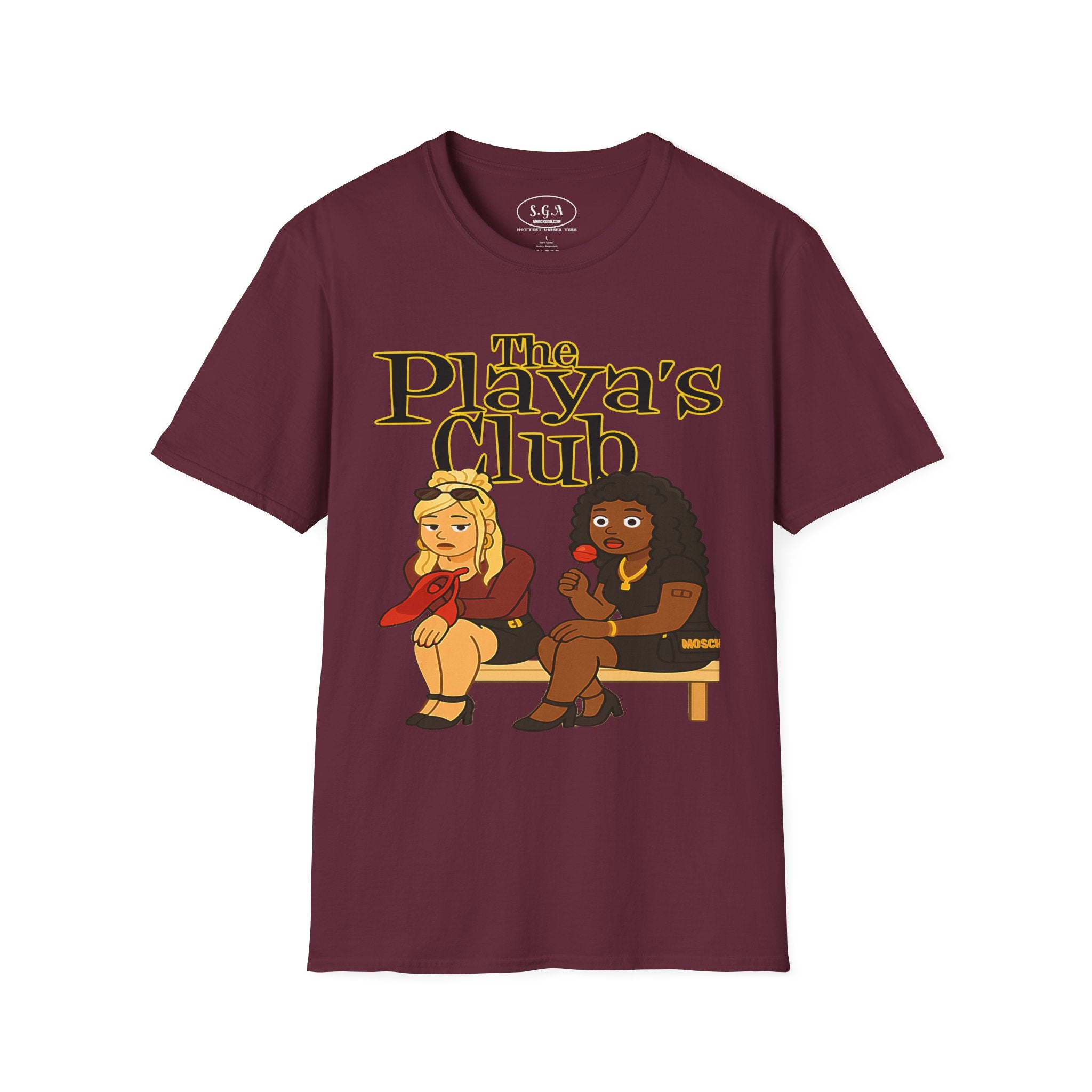 The Playa’s Club Ronnie & Trixie Inspired T-Shirt – Classic Urban Movie Graphic Tee | Funny Streetwear Shirt | Smack God Apparel