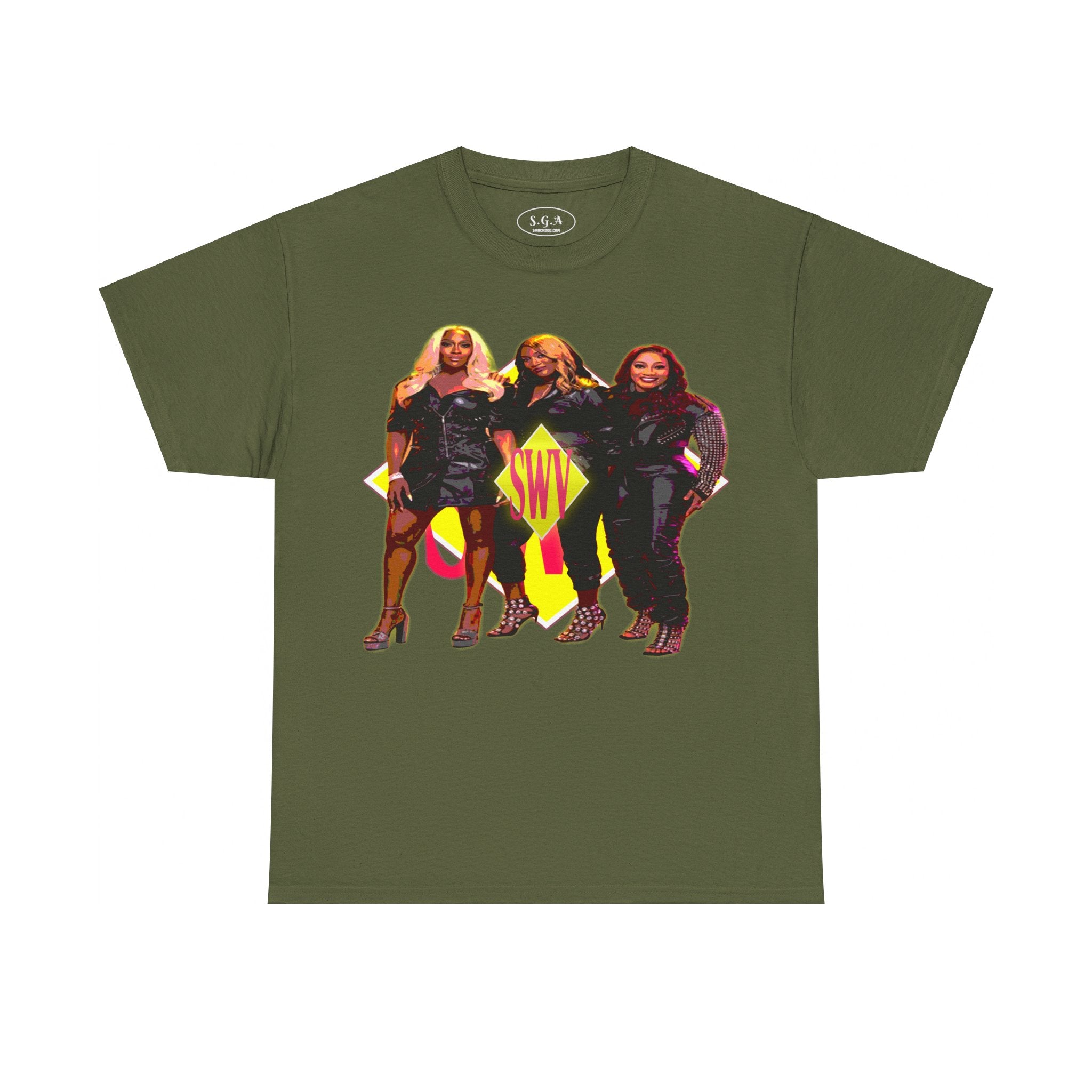 SWV Inspired R&B Girl Group T-Shirt – 90s Soul Sisters Graphic Tee | Retro Hip Hop & R&B Shirt | Smack God Apparel