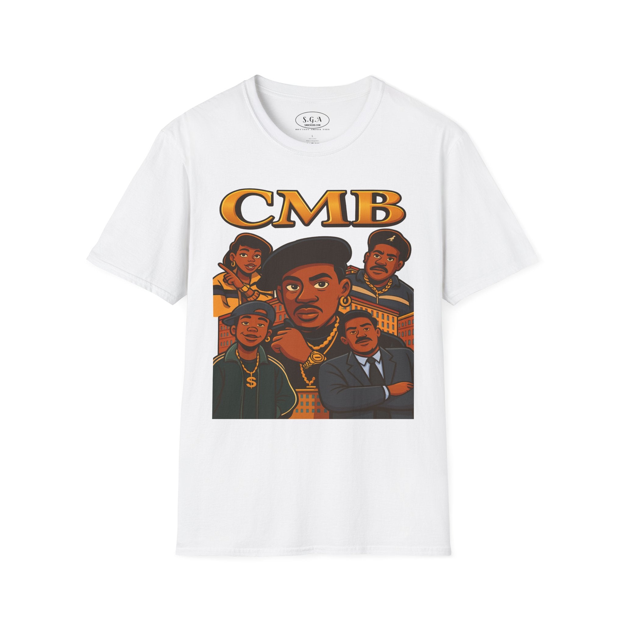 CMB New Jack City T-Shirt – Cash Money Brothers Vintage Streetwear Tee | 90s Hip Hop Graphic Shirt | Urban Culture Classic Tee | Smack God Apparel