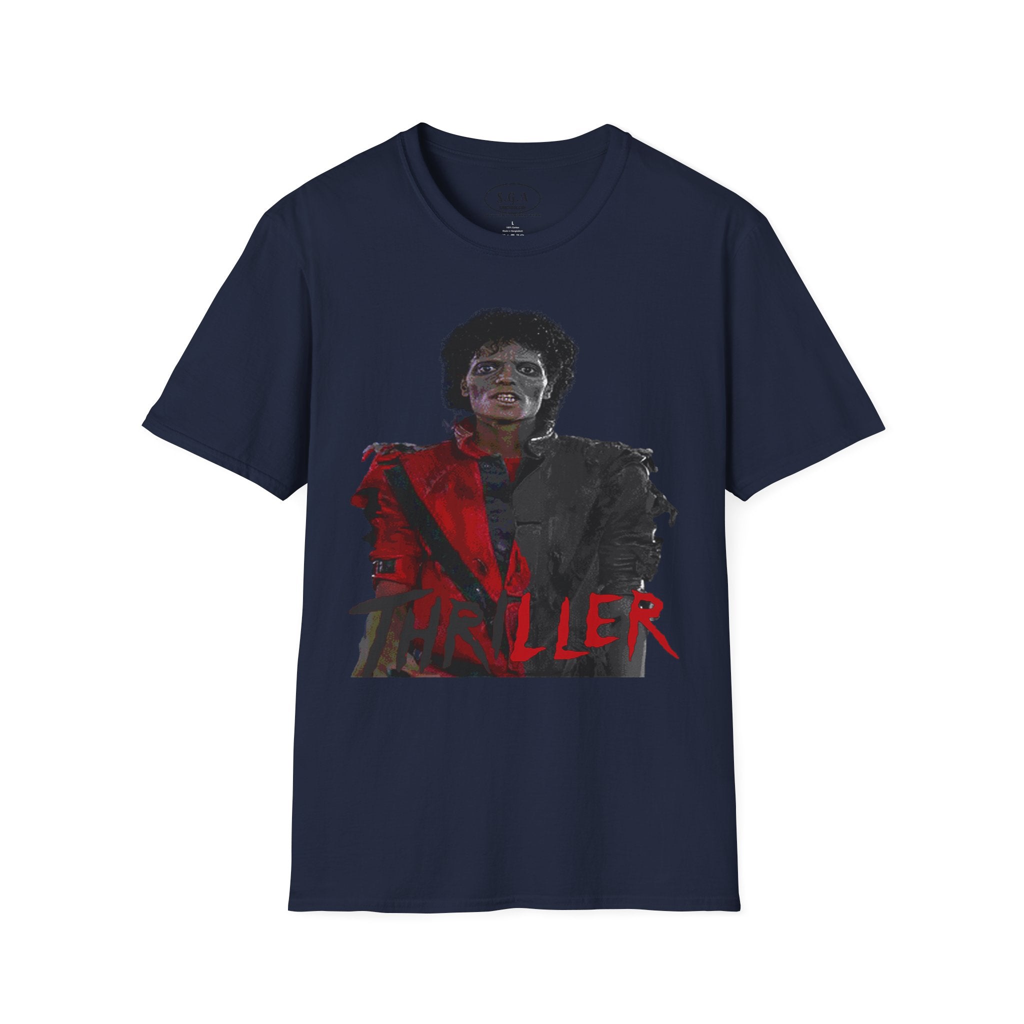 Thriller Inspired Graphic T-Shirt – Retro Horror Pop Culture Tee | 80s Music Streetwear Shirt | Smack God Apparel