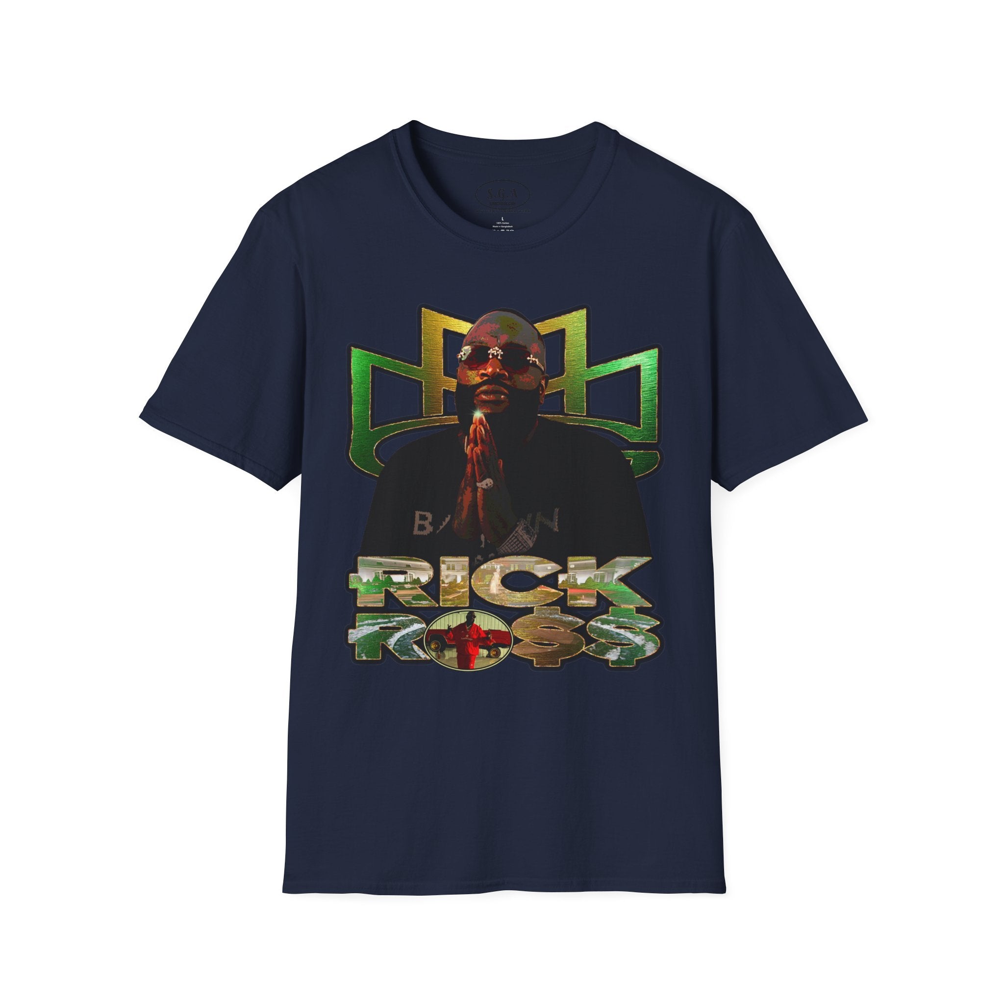 Rick Ross Inspired T-Shirt – Luxury Boss Lifestyle Graphic Tee | Hustle & Wealth Streetwear Shirt | Smack God Apparel