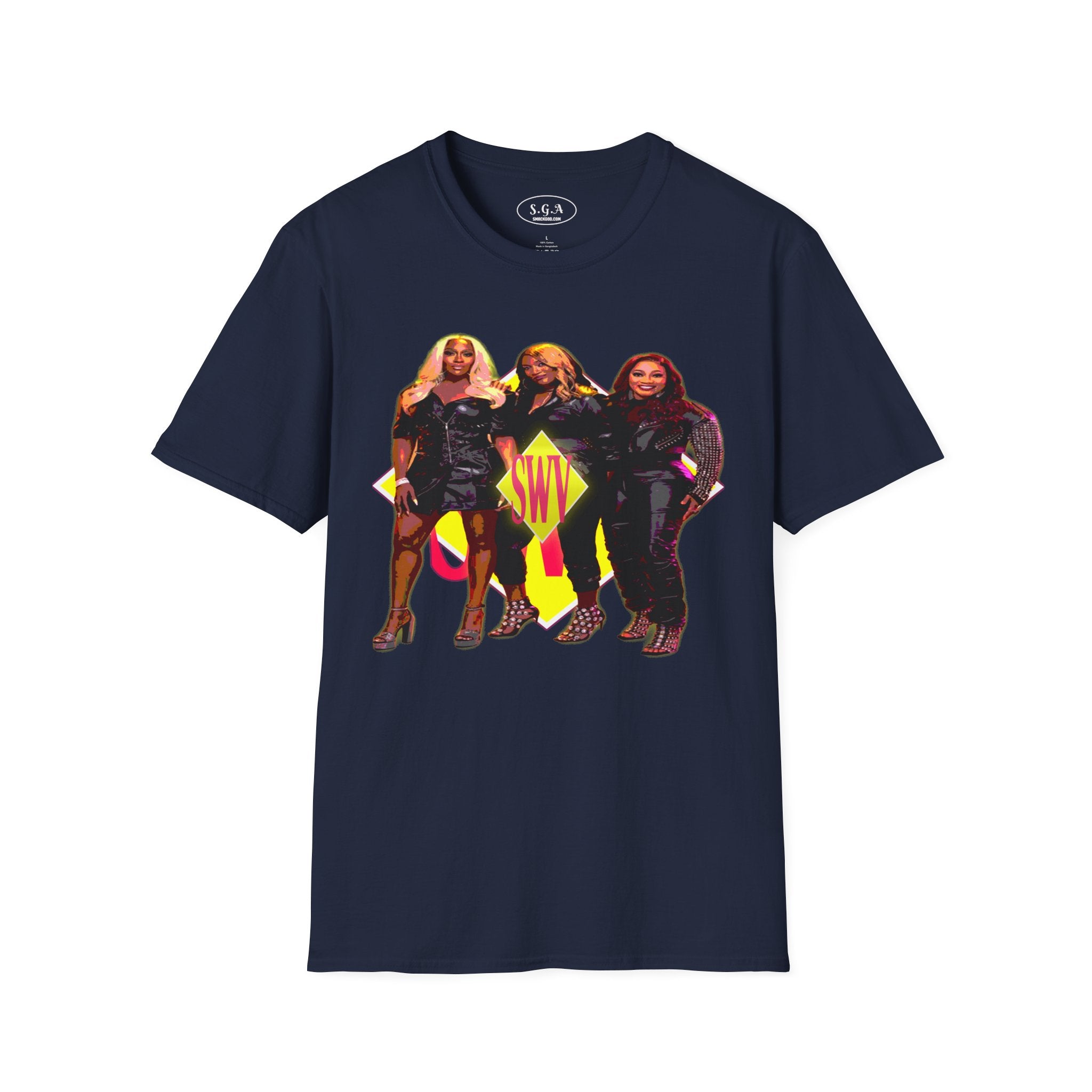 SWV Inspired R&B Girl Group T-Shirt – 90s Soul Sisters Graphic Tee | Retro Hip Hop & R&B Shirt | Smack God Apparel