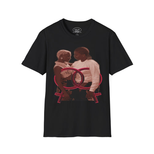 Cleo & Ursula Inspired Set It Off Graphic T-Shirt –  Couple Streetwear Tee | Feminine Energy Love Shirt | Smack God Apparel