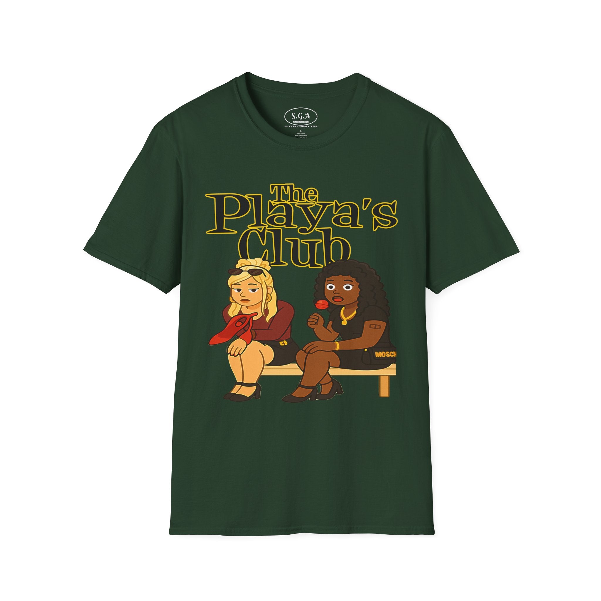 The Playa’s Club Ronnie & Trixie Inspired T-Shirt – Classic Urban Movie Graphic Tee | Funny Streetwear Shirt | Smack God Apparel