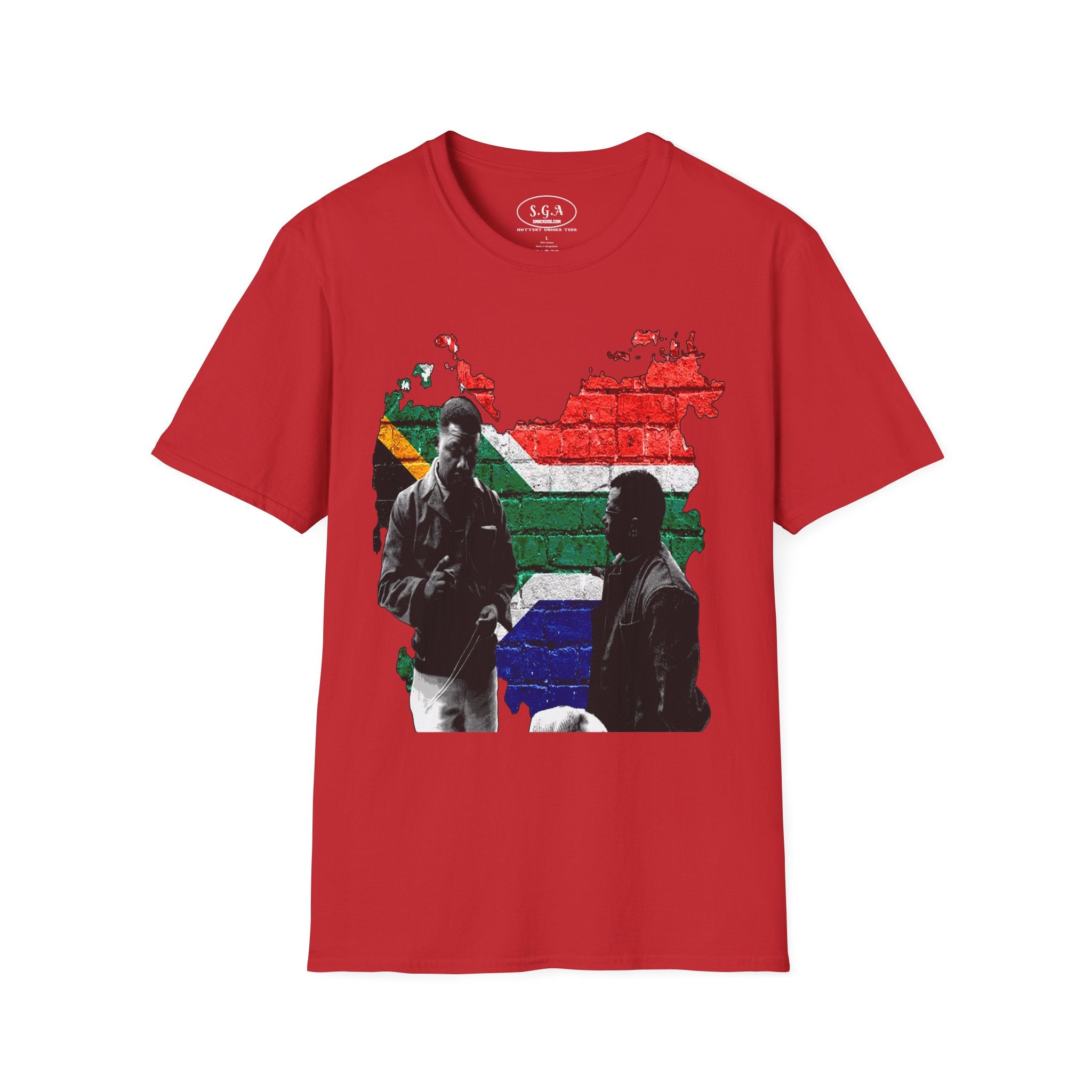 Smack God Apparel “Legacy & Strength” Graphic T-Shirt – Nelson Mandela Inspired Tee | Powerful Statement Streetwear Shirt | Cultural Icon Graphic Tee