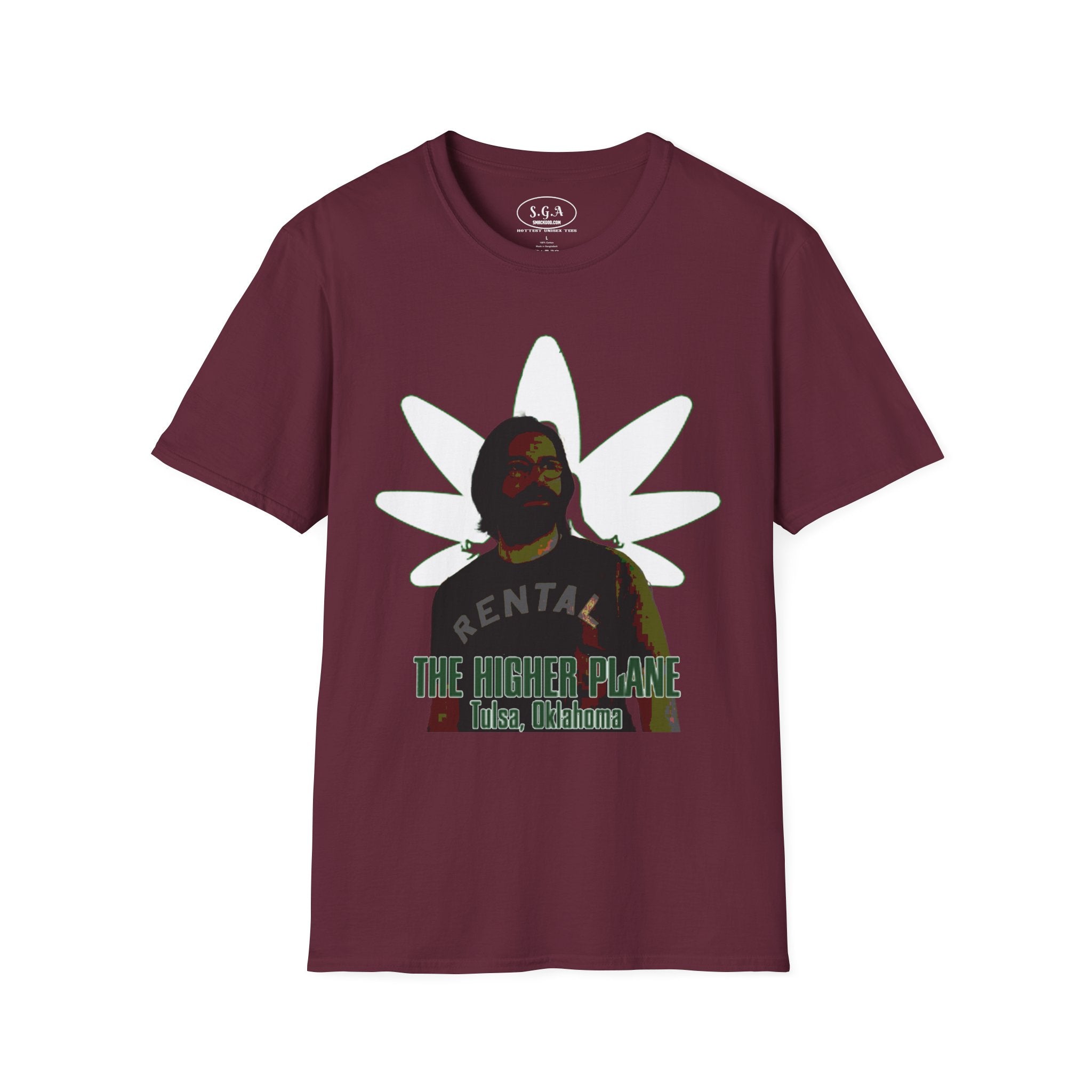 “The Higher Plane” Tulsa Oklahoma T-Shirt – Tulsa King Inspired Cannabis Streetwear Graphic Tee | Urban Lifestyle Shirt | Smack God Apparel | SmackGod.com