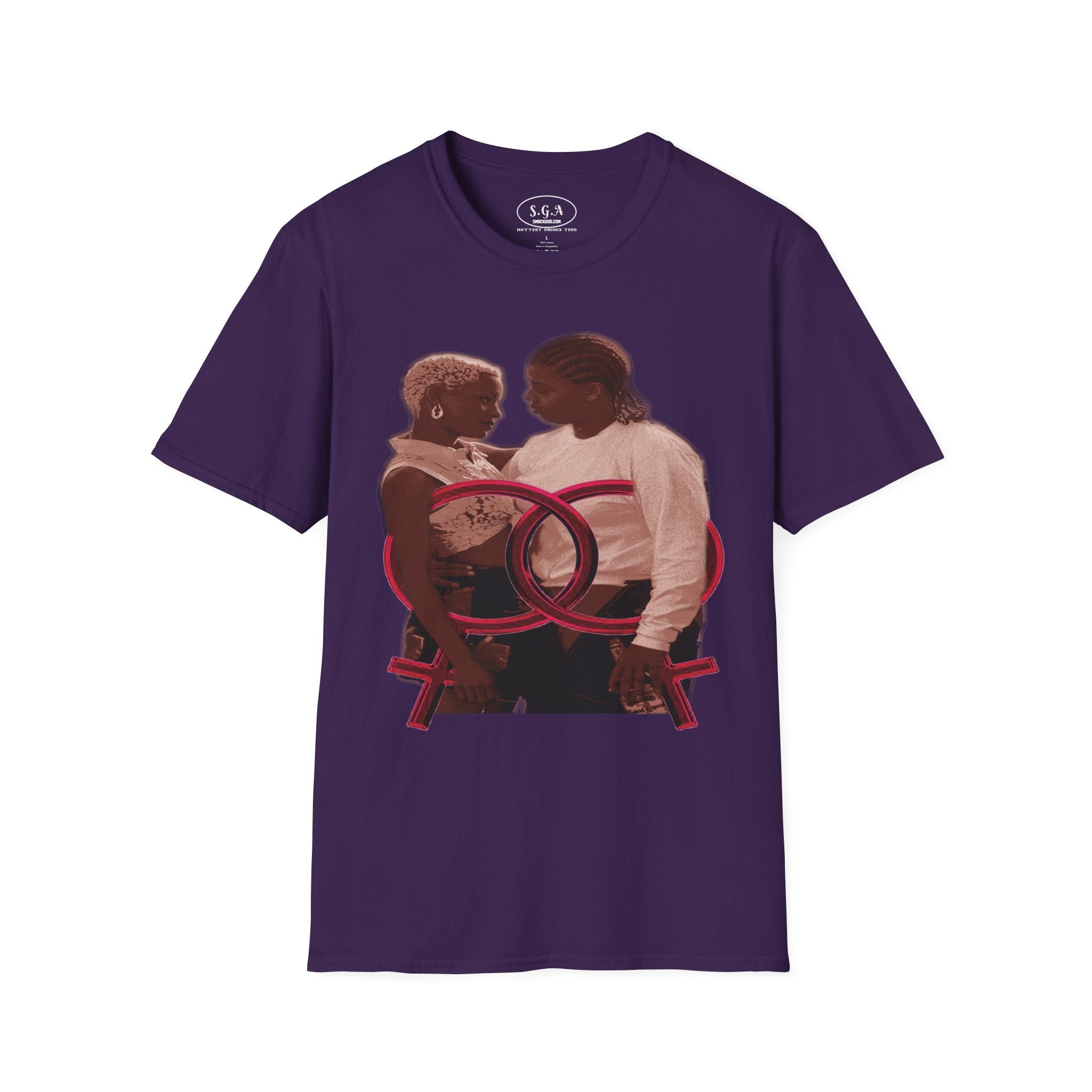 Cleo & Ursula Inspired Set It Off Graphic T-Shirt –  Couple Streetwear Tee | Feminine Energy Love Shirt | Smack God Apparel