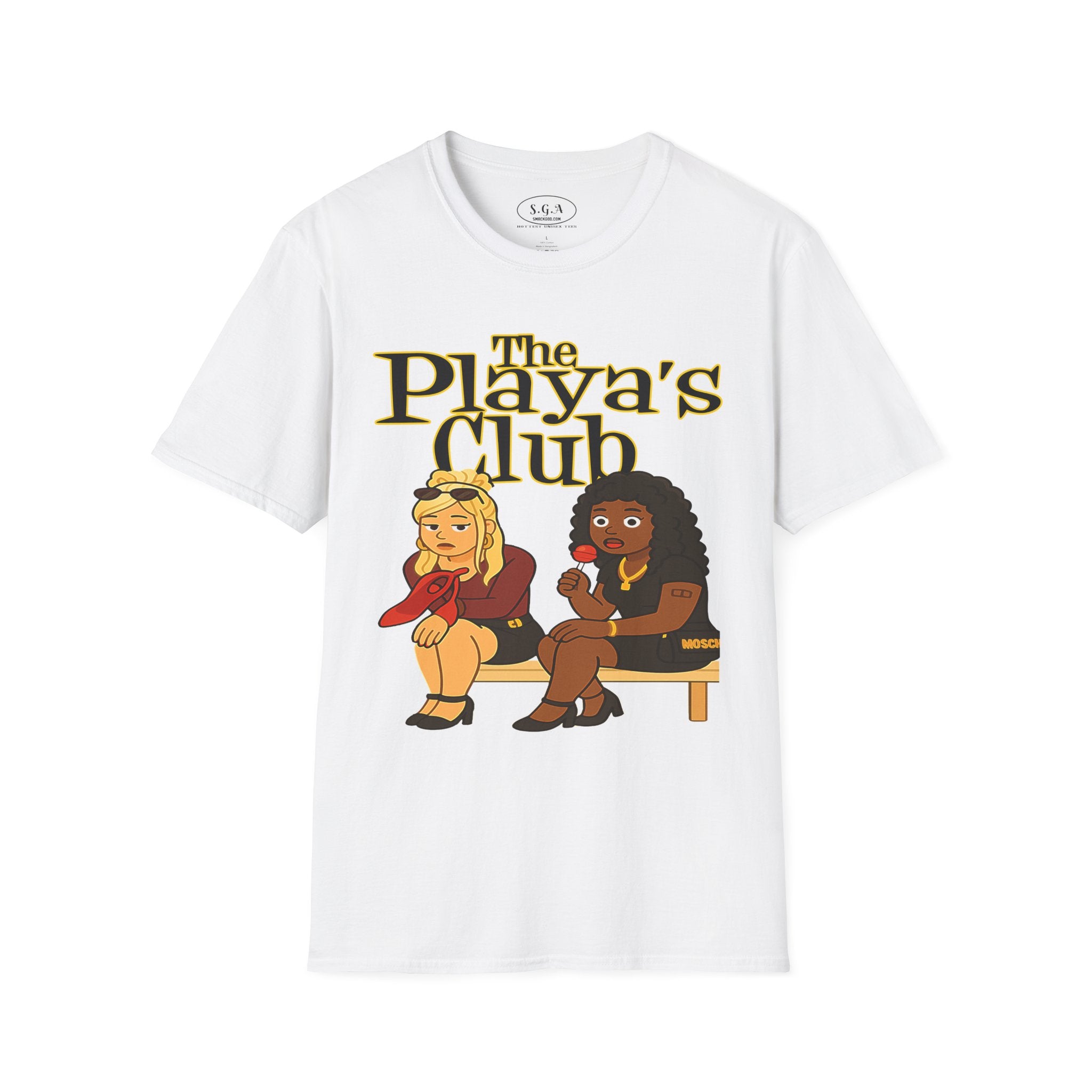 The Playa’s Club Ronnie & Trixie Inspired T-Shirt – Classic Urban Movie Graphic Tee | Funny Streetwear Shirt | Smack God Apparel