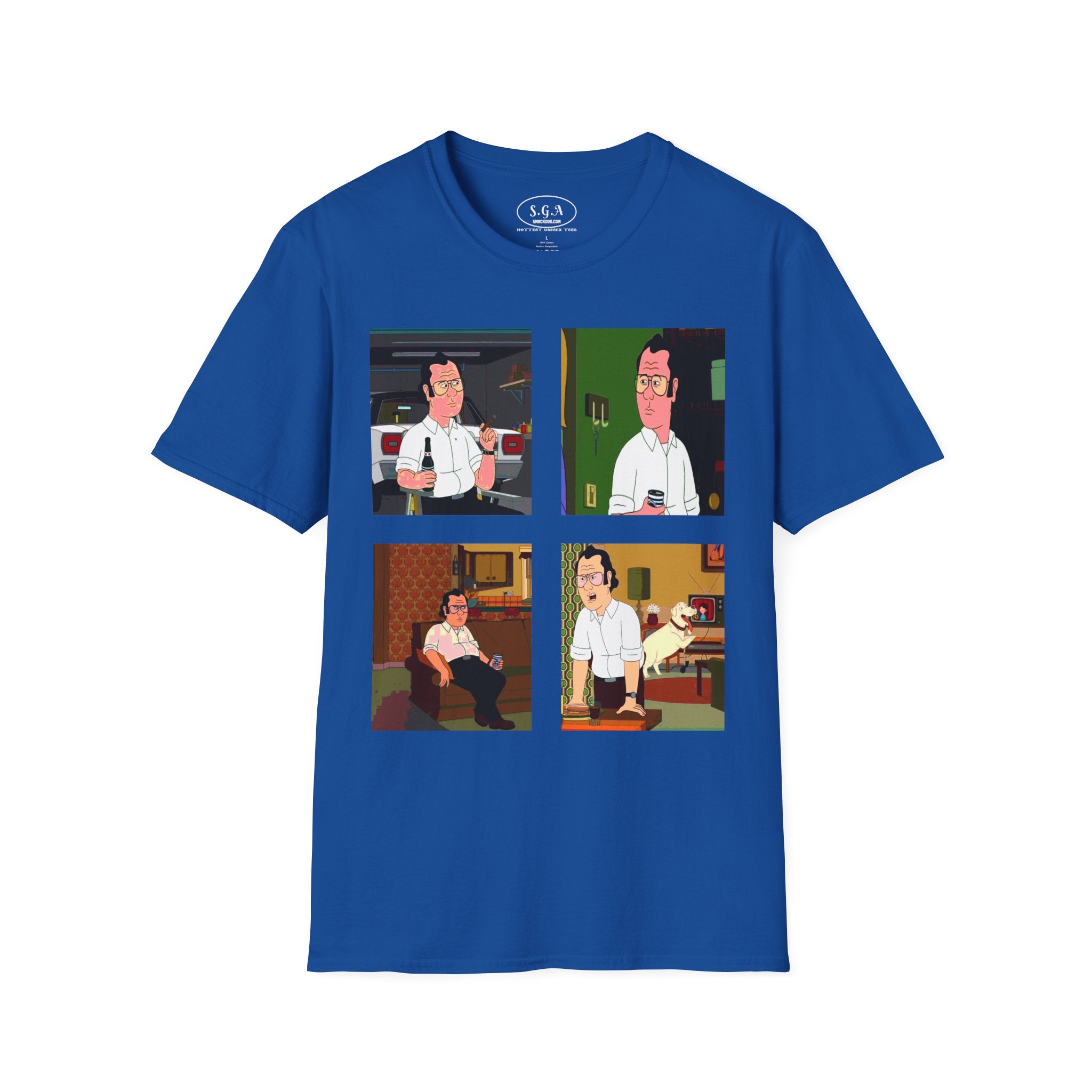 Frank Murphy “F Is For Family” T-Shirt – Retro Cartoon Streetwear Tee | Smack God Apparel Graphic Shirt | SmackGod.com