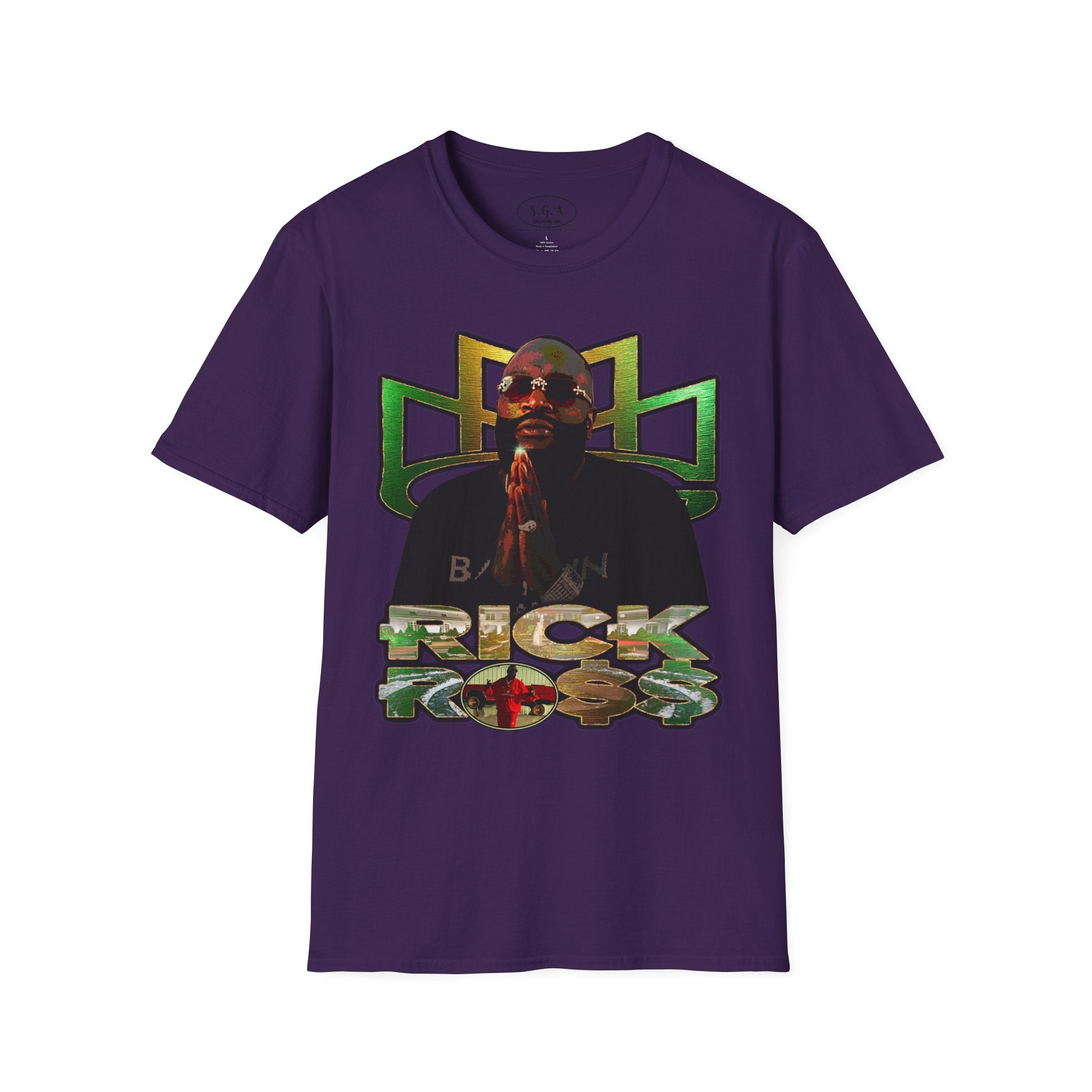 Rick Ross Inspired T-Shirt – Luxury Boss Lifestyle Graphic Tee | Hustle & Wealth Streetwear Shirt | Smack God Apparel