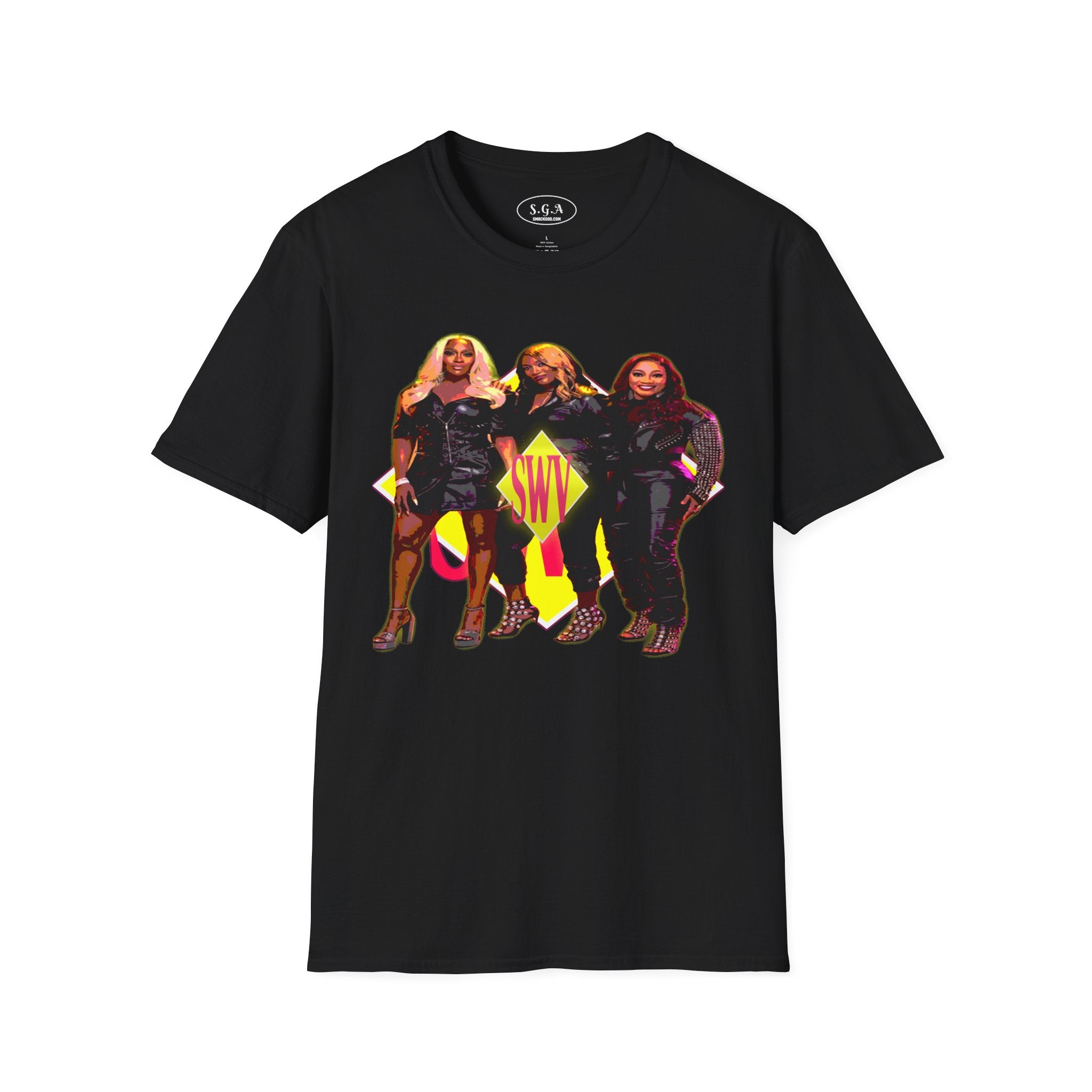 SWV Inspired R&B Girl Group T-Shirt – 90s Soul Sisters Graphic Tee | Retro Hip Hop & R&B Shirt | Smack God Apparel