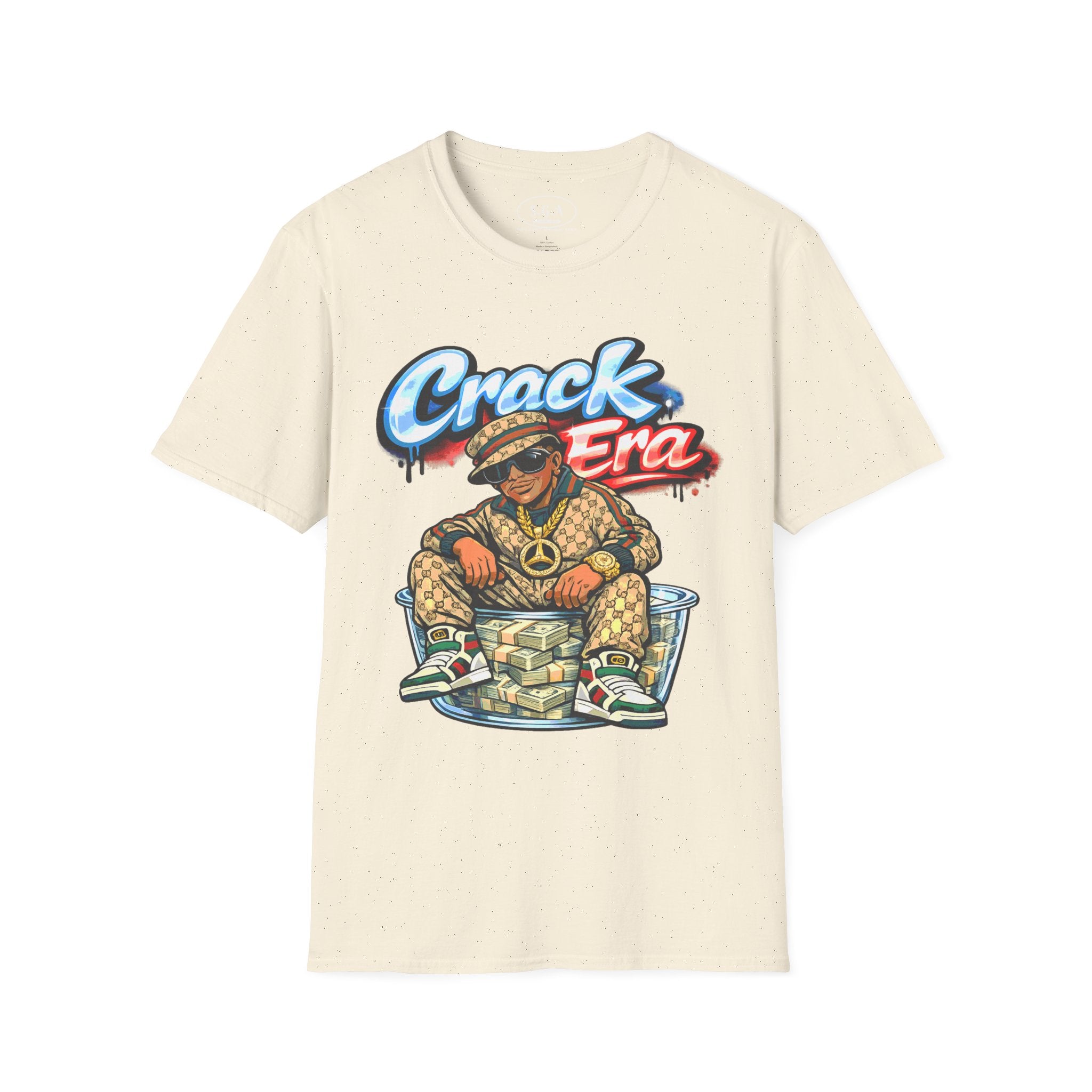 Crack Era Streetwear Shirt – Smack God Apparel | Retro Urban Graphic T-Shirt | Vintage Hip Hop Culture Tee