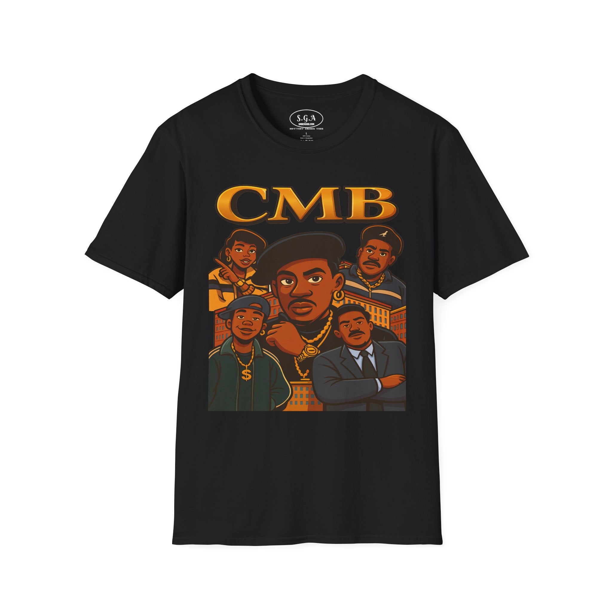 CMB New Jack City T-Shirt – Cash Money Brothers Vintage Streetwear Tee | 90s Hip Hop Graphic Shirt | Urban Culture Classic Tee | Smack God Apparel
