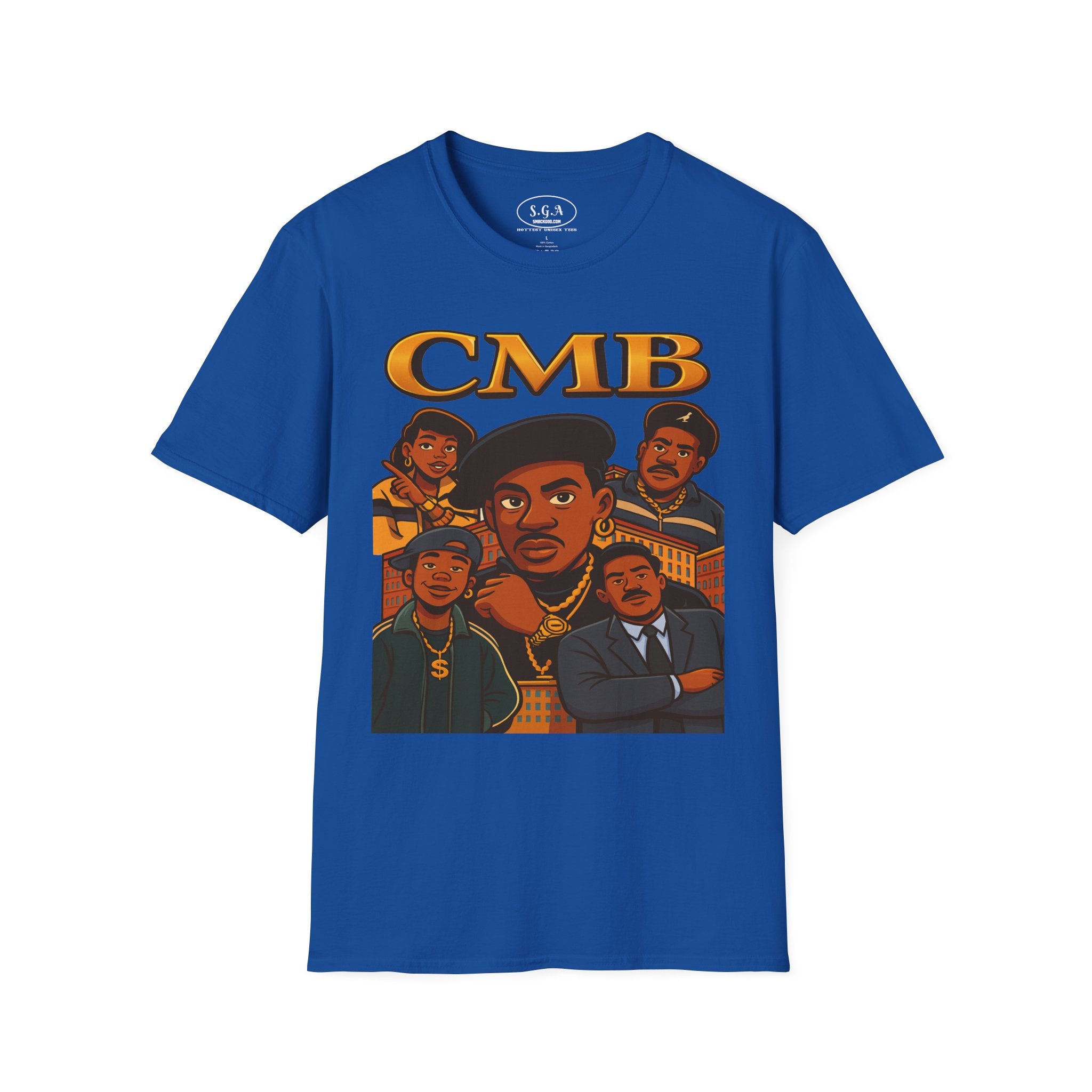 CMB New Jack City T-Shirt – Cash Money Brothers Vintage Streetwear Tee | 90s Hip Hop Graphic Shirt | Urban Culture Classic Tee | Smack God Apparel