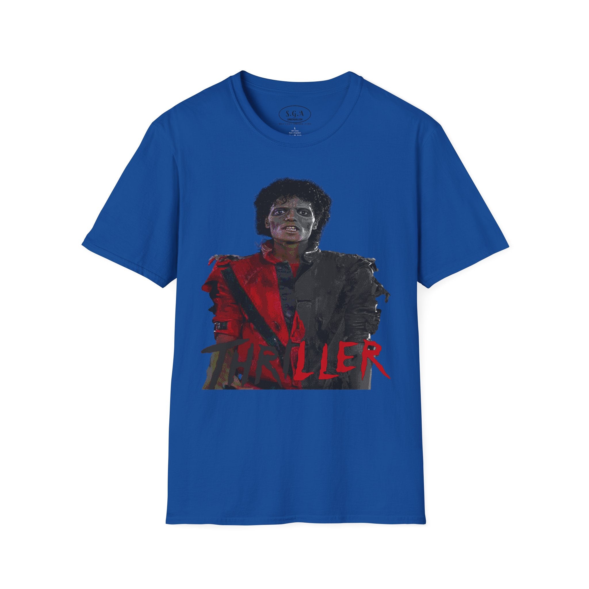 Thriller Inspired Graphic T-Shirt – Retro Horror Pop Culture Tee | 80s Music Streetwear Shirt | Smack God Apparel
