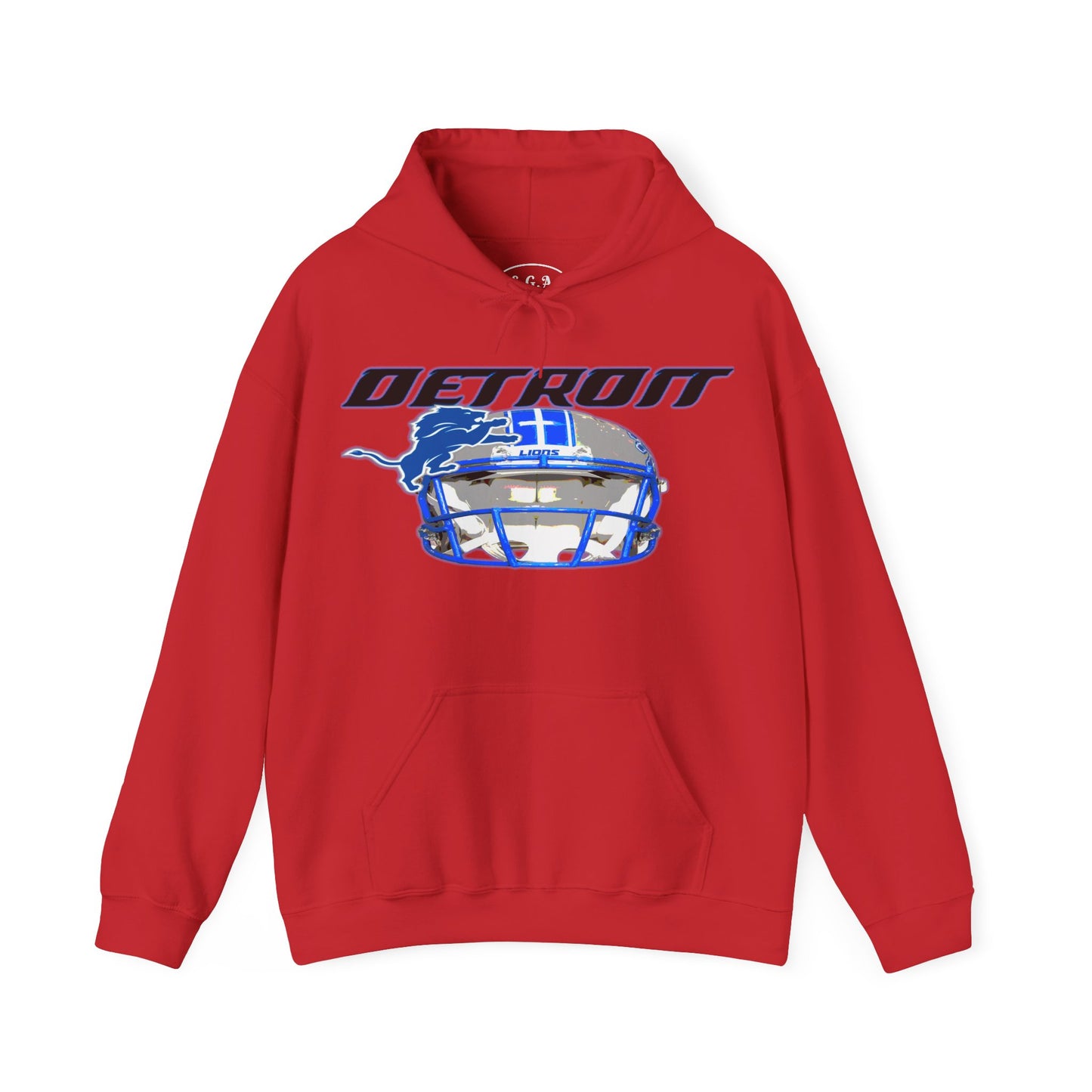 Detroit Lions Unisex Hooded Sweatshirt-Smack God Apparel