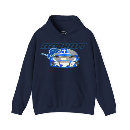 Detroit Lions Unisex Hooded Sweatshirt-Smack God Apparel