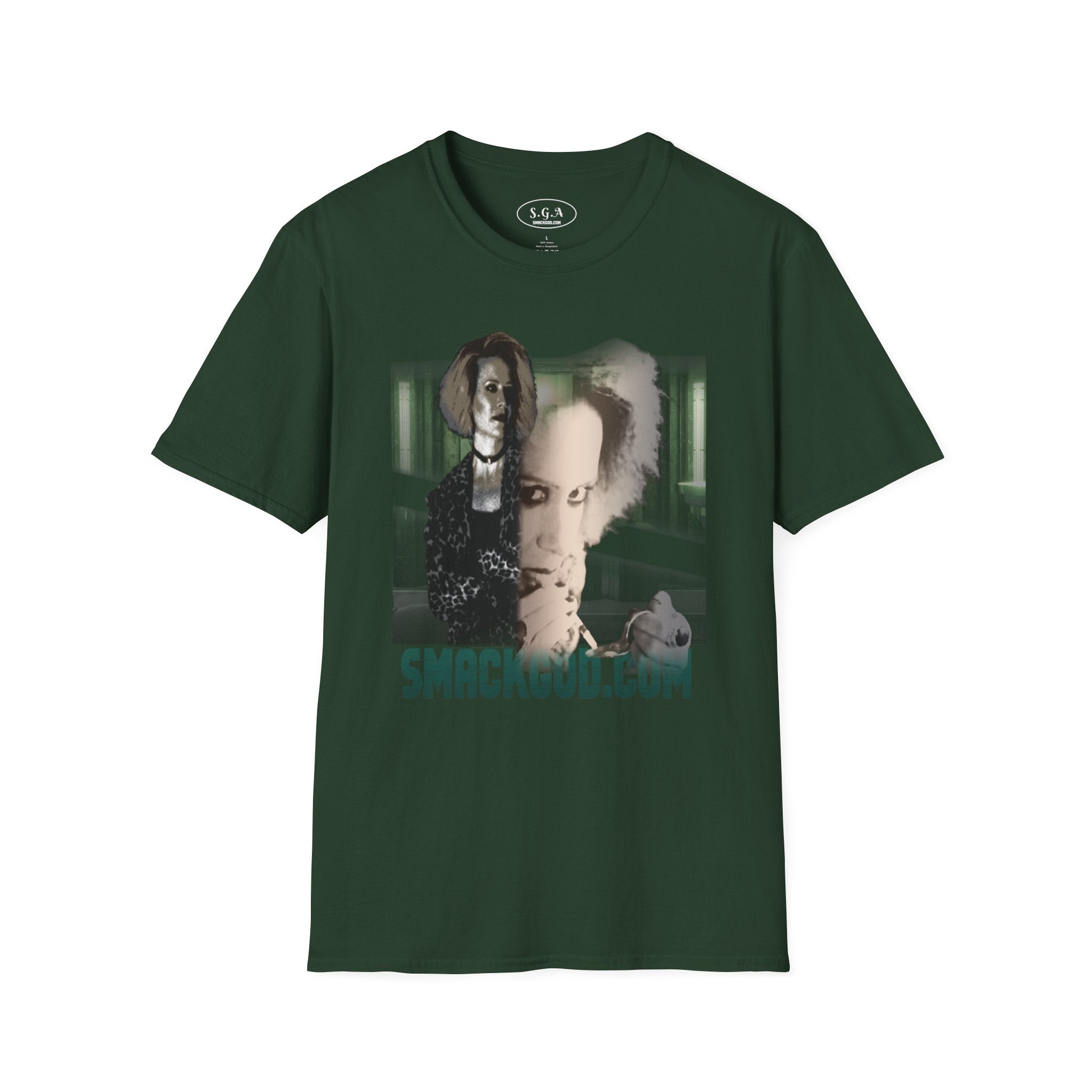 “Hotel Addiction Sally” Graphic T-Shirt – American Horror Story Inspired Tee | Dark Gothic Streetwear Shirt | Horror Icon Graphic Tee |Smack God Apparel