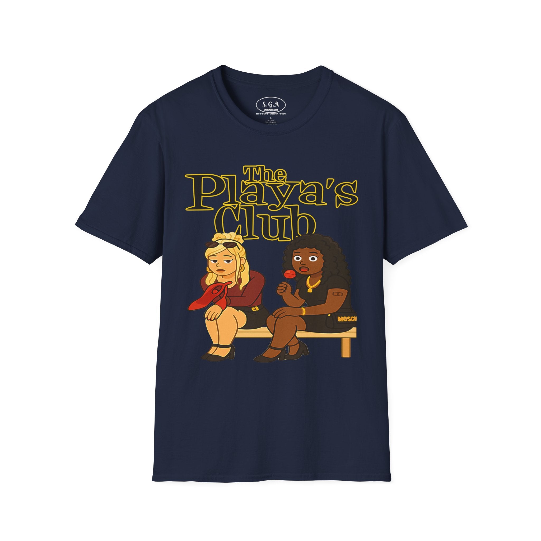 The Playa’s Club Ronnie & Trixie Inspired T-Shirt – Classic Urban Movie Graphic Tee | Funny Streetwear Shirt | Smack God Apparel
