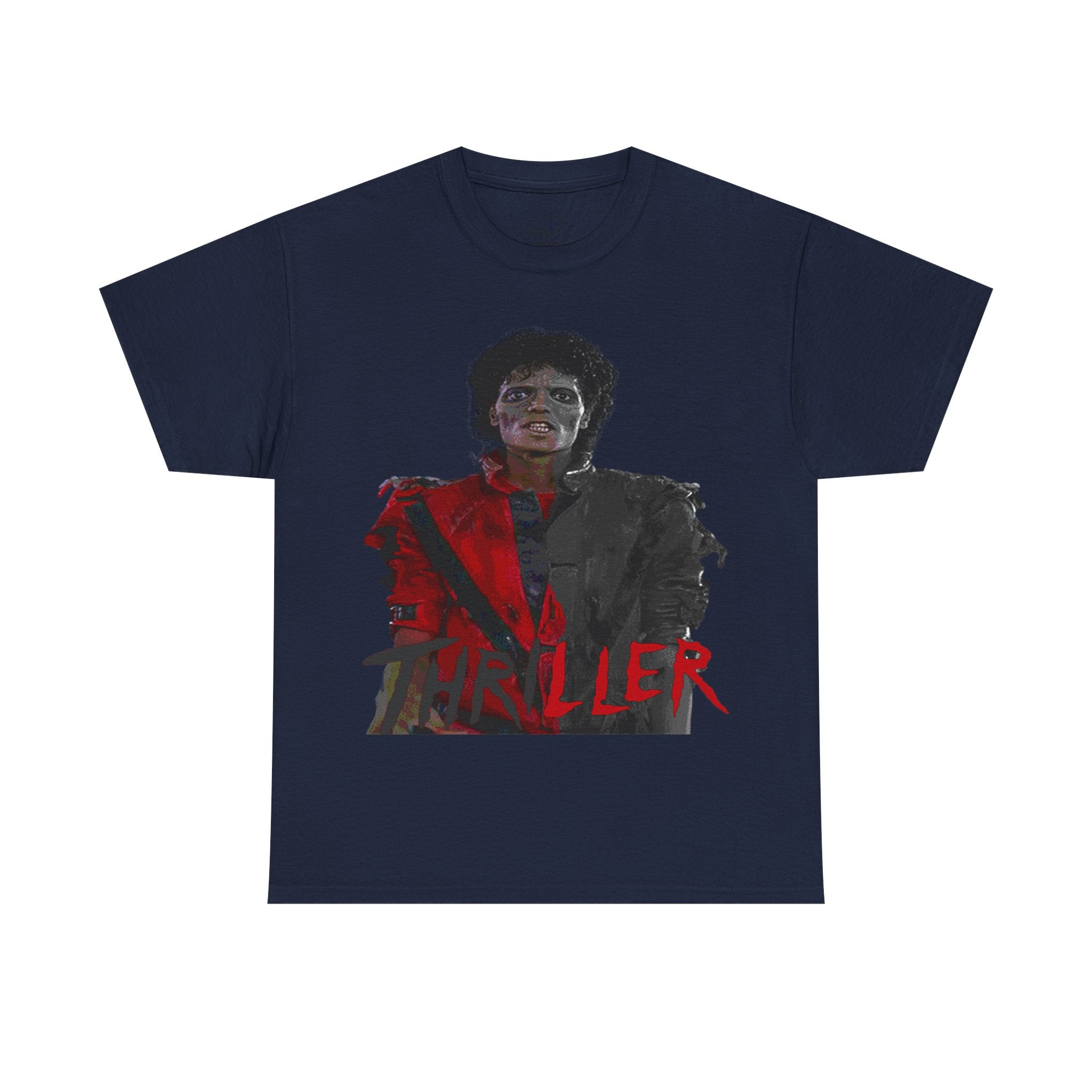 Thriller Inspired Graphic T-Shirt – Retro Horror Pop Culture Tee | 80s Music Streetwear Shirt | Smack God Apparel