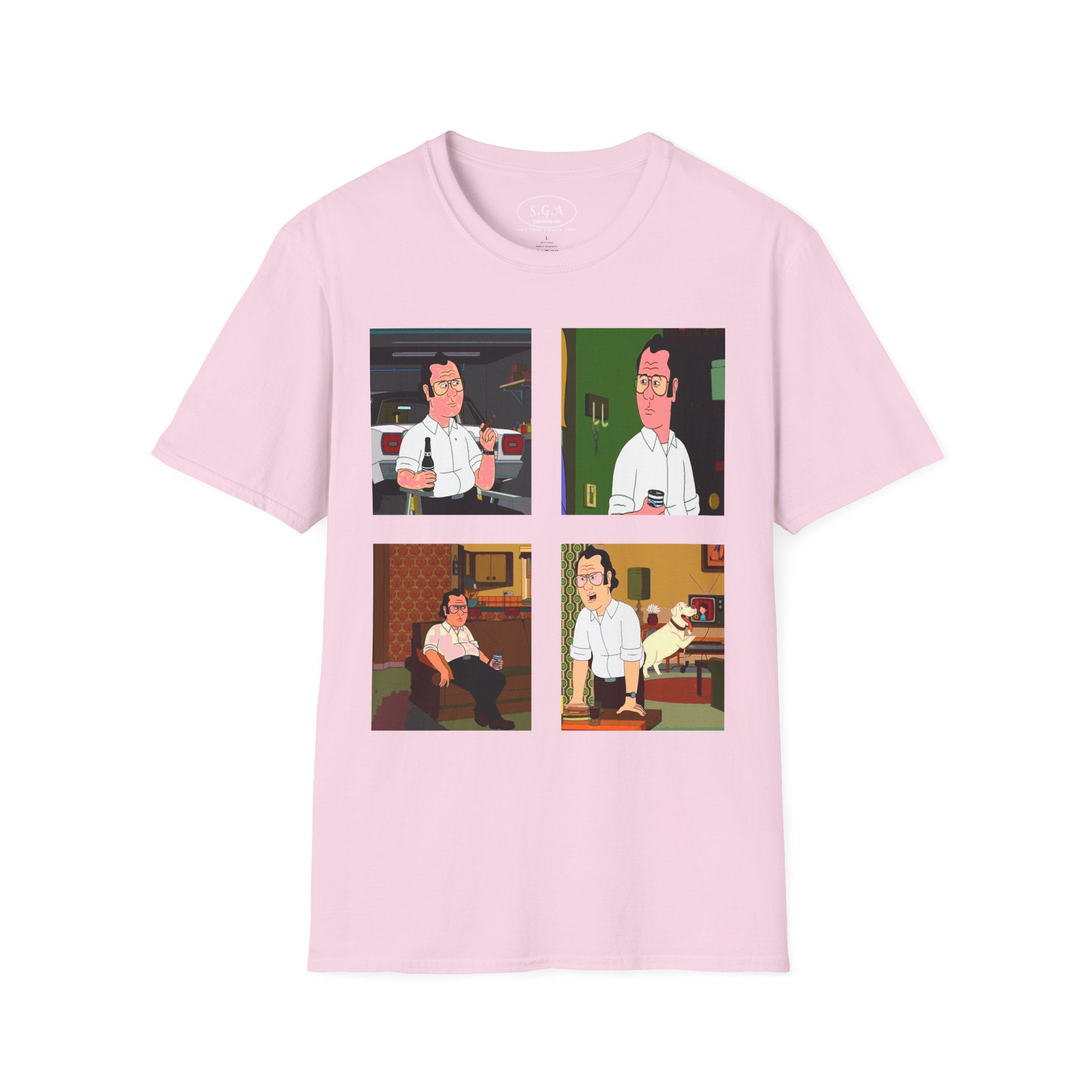Frank Murphy “F Is For Family” T-Shirt – Retro Cartoon Streetwear Tee | Smack God Apparel Graphic Shirt | SmackGod.com