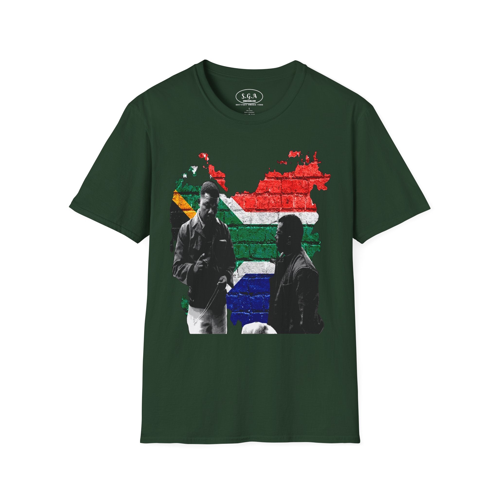 Smack God Apparel “Legacy & Strength” Graphic T-Shirt – Nelson Mandela Inspired Tee | Powerful Statement Streetwear Shirt | Cultural Icon Graphic Tee