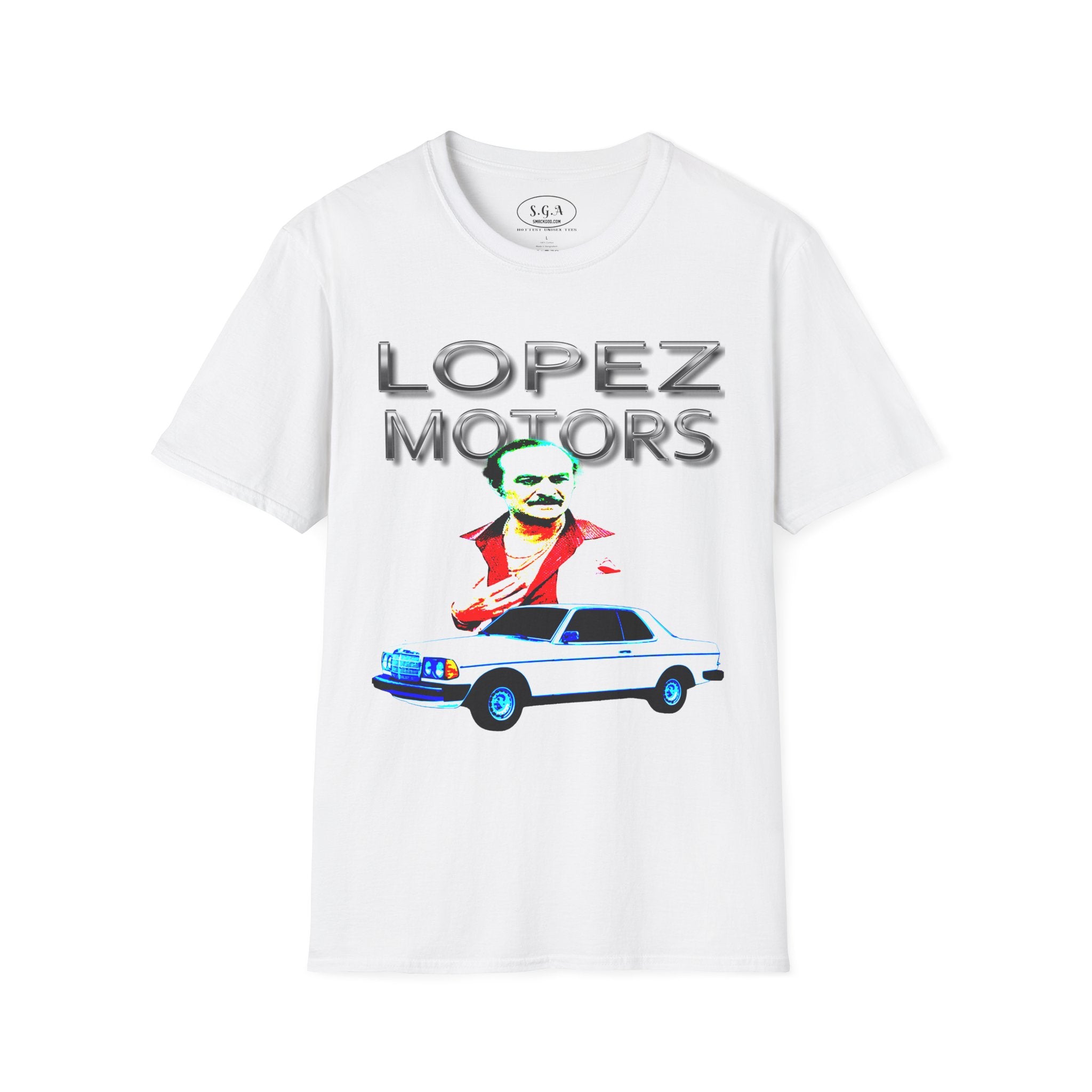 Frank Lopez Scarface T-Shirt – Smack God Apparel Movie Graphic Tee | 80s Crime Film Shirt | Urban Streetwear TShirt
