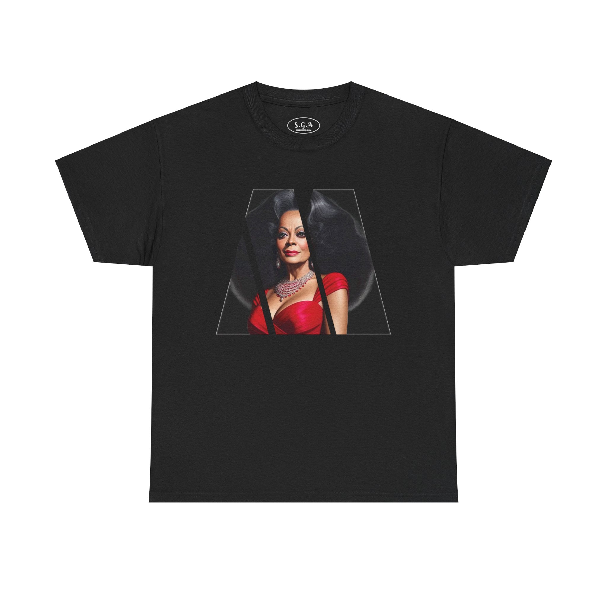 Diana Ross Inspired Glam T-Shirt – Vintage Soul Diva Graphic Tee | Classic Motown Style Shirt | Smack God Apparel