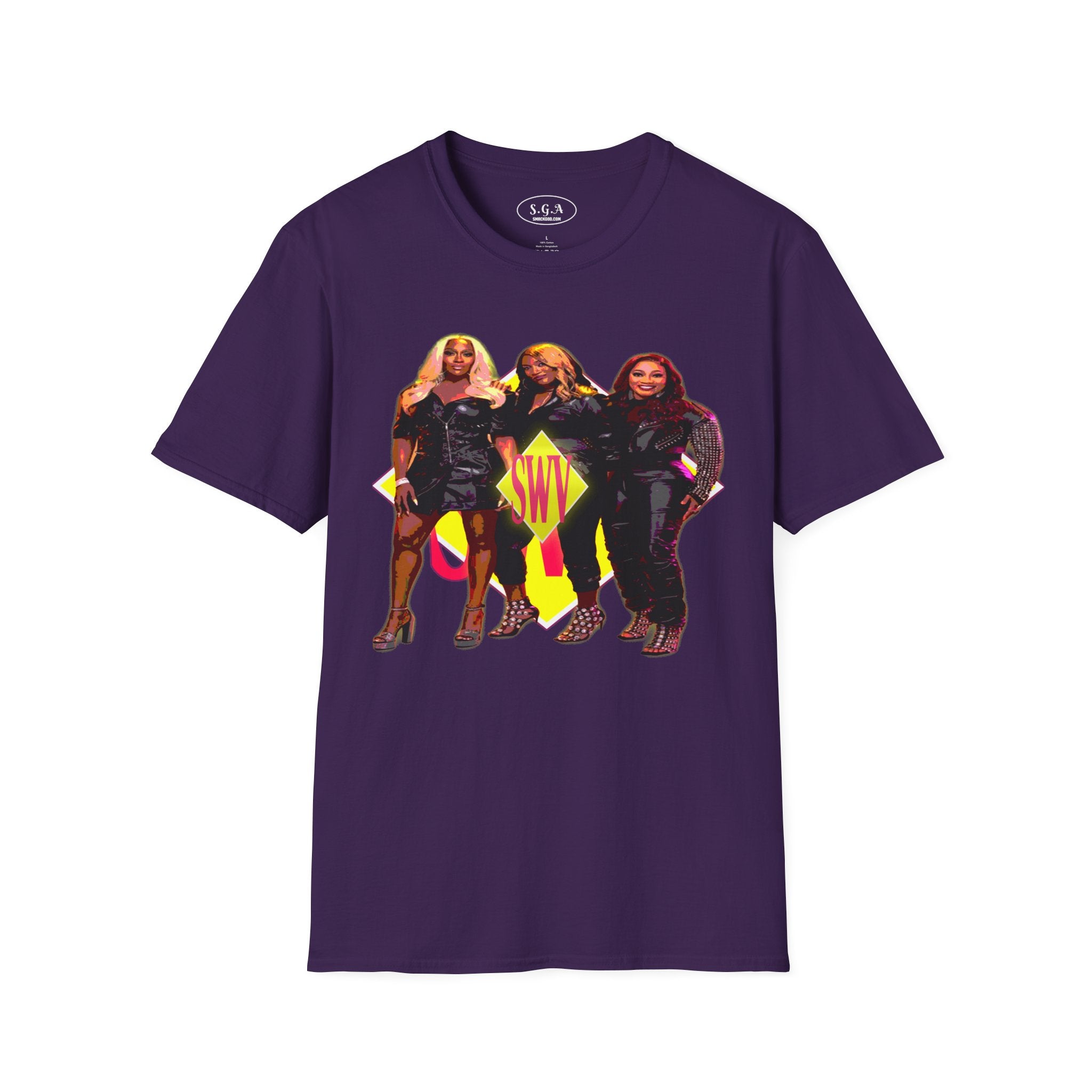 SWV Inspired R&B Girl Group T-Shirt – 90s Soul Sisters Graphic Tee | Retro Hip Hop & R&B Shirt | Smack God Apparel