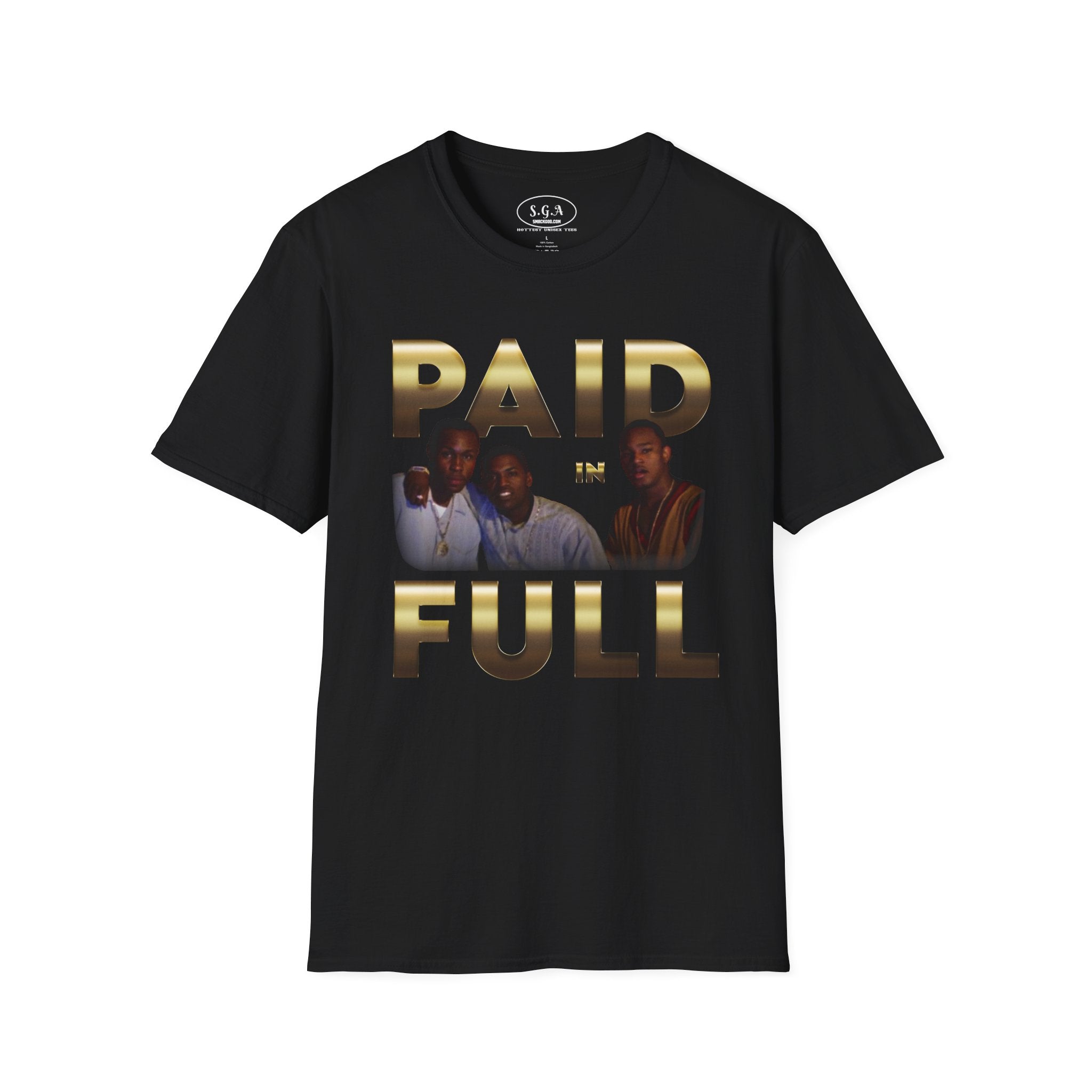 Paid In Full T-Shirt – Classic Hip Hop Movie Graphic Tee | Harlem Streetwear Hustler Shirt | Smack God Apparel | SmackGod.com