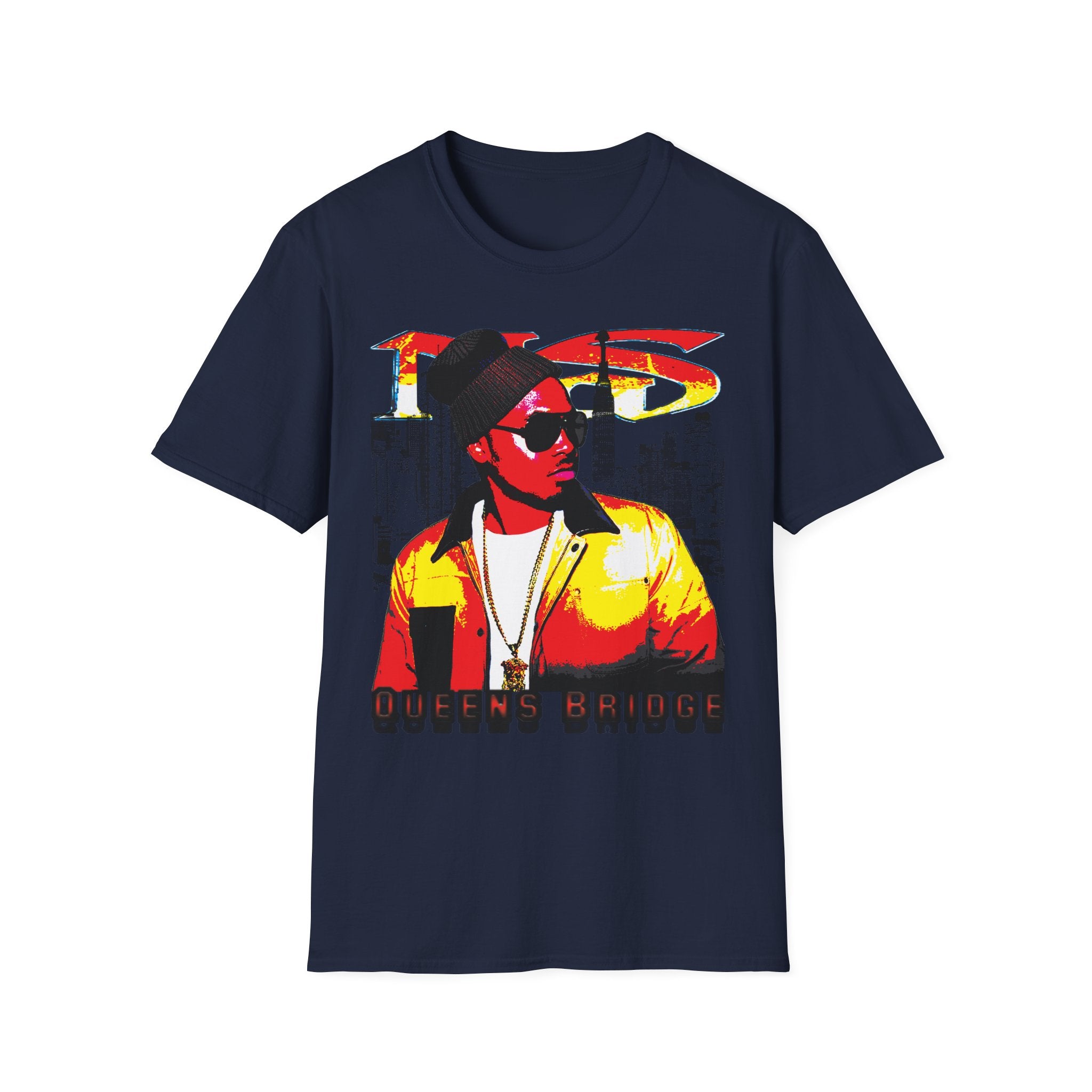 Nas Inspired Queens Bridge T-Shirt – Hip Hop Legend Graphic Tee | NYC Streetwear Shirt | Smack God Apparel