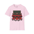 Squid Game Guard Inspired Graphic T-Shirt – Triangle Square Circle Mask Tee | Viral Streetwear Shirt | Smack God Apparel