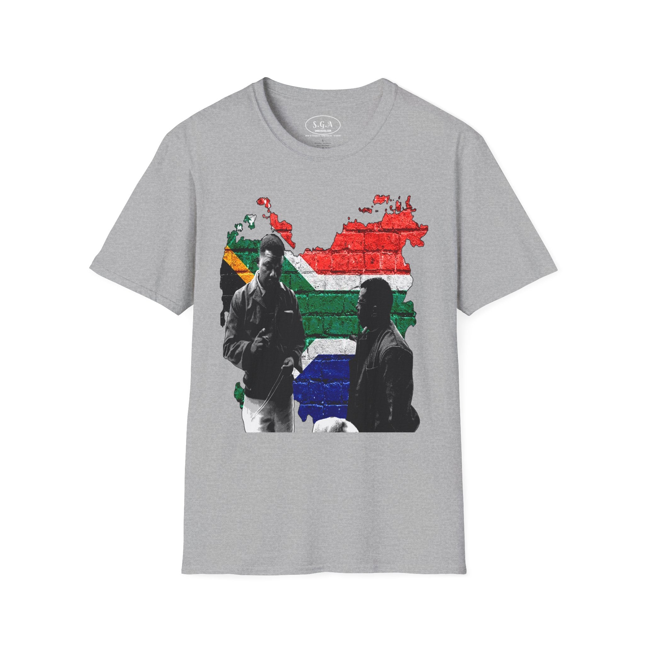 Smack God Apparel “Legacy & Strength” Graphic T-Shirt – Nelson Mandela Inspired Tee | Powerful Statement Streetwear Shirt | Cultural Icon Graphic Tee