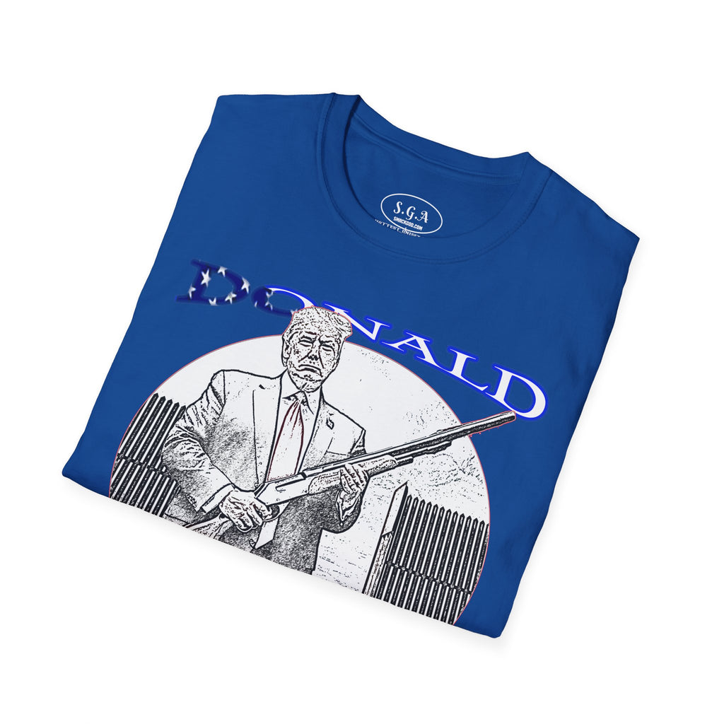 Smack God Apparel “Trump Shotgun Energy” Graphic T-Shirt – Bold Political Streetwear Tee | Patriotic Statement Shirt | Viral Graphic Tee