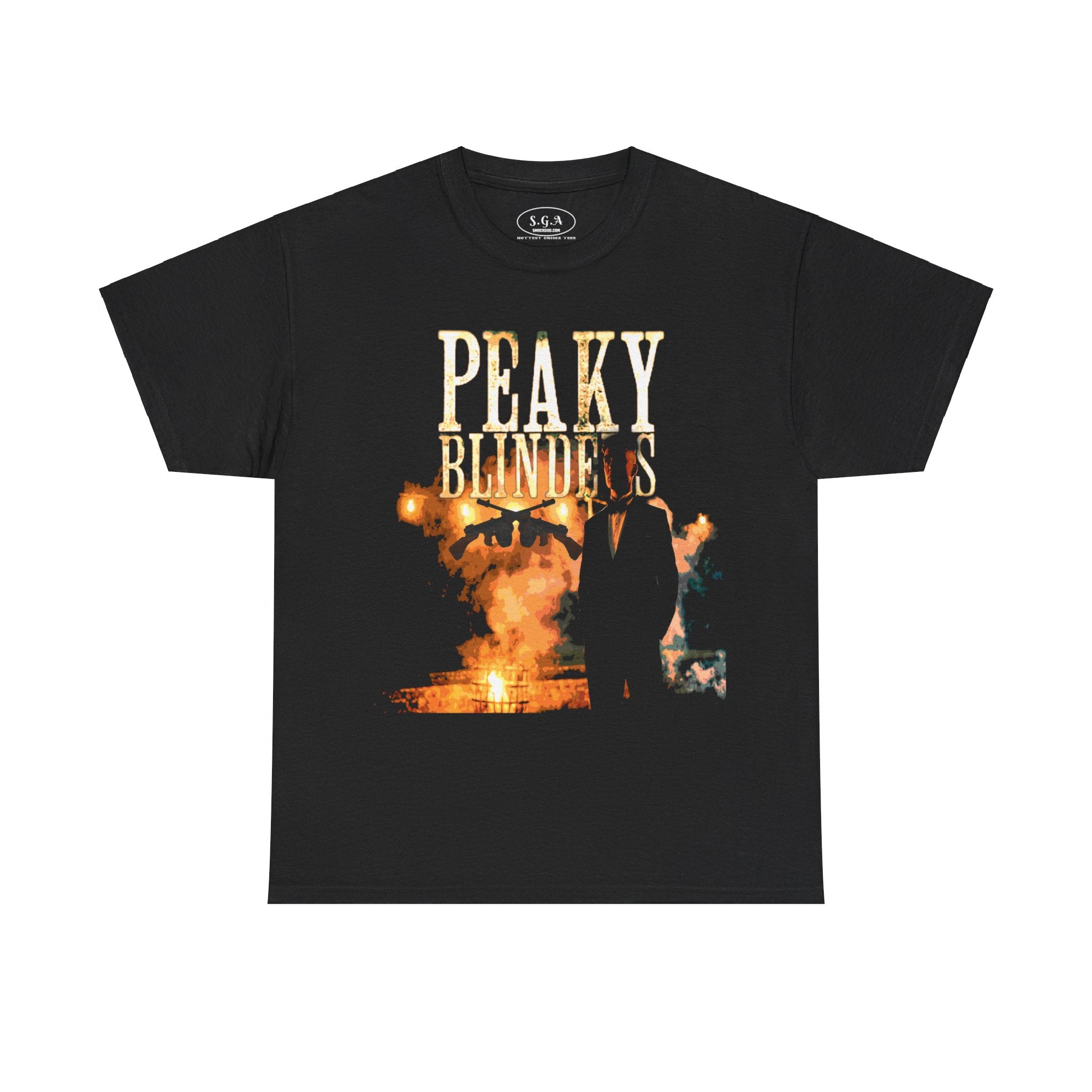 Peaky Blinders Inspired T-Shirt – Smack God Apparel | Tommy Shelby Style Graphic Tee | Vintage Gangster Streetwear Shirt