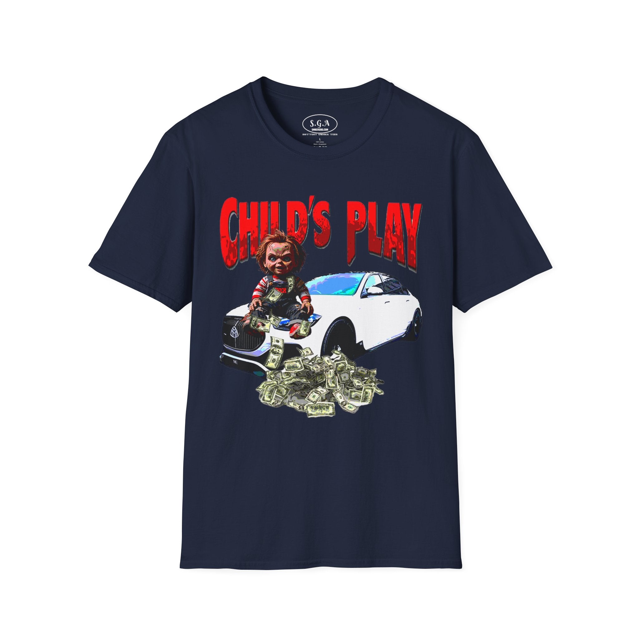 Child’s Play Horror Shirt – Smack God Apparel | Killer Doll Graphic T-Shirt | Funny Scary Movie Streetwear Tee