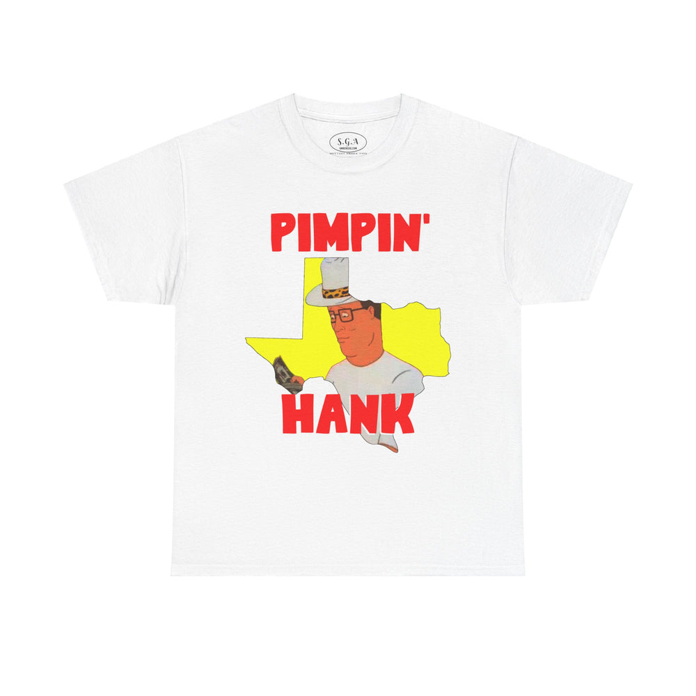 "King of the Hill Hank Pimp Tee Shirt - Smack God Apparel"
