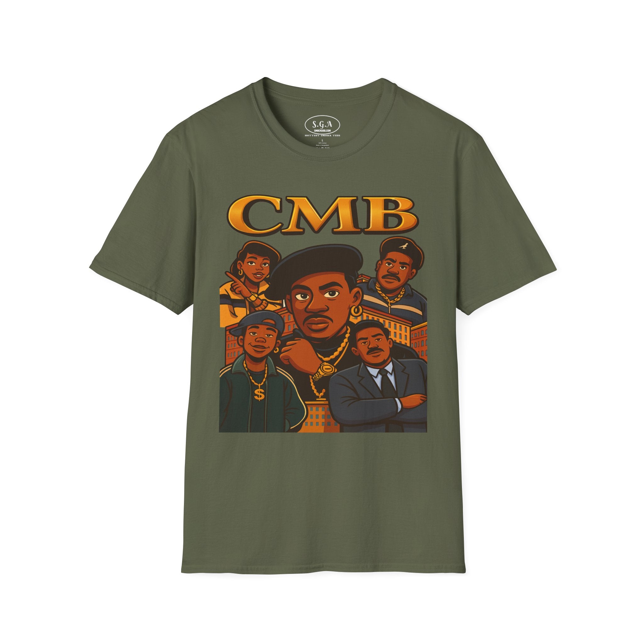 CMB New Jack City T-Shirt – Cash Money Brothers Vintage Streetwear Tee | 90s Hip Hop Graphic Shirt | Urban Culture Classic Tee | Smack God Apparel