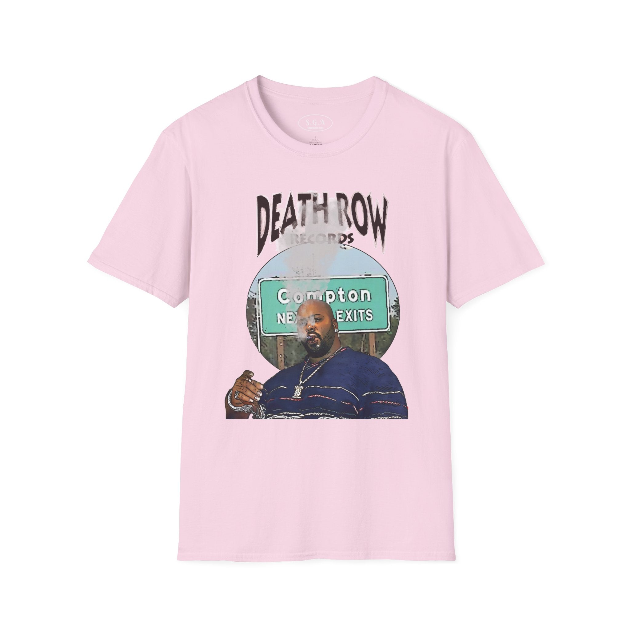 Suge Knight Death Row Records Inspired T-Shirt – West Coast Hip Hop Graphic Tee | Compton Streetwear Shirt | Smack God Apparel